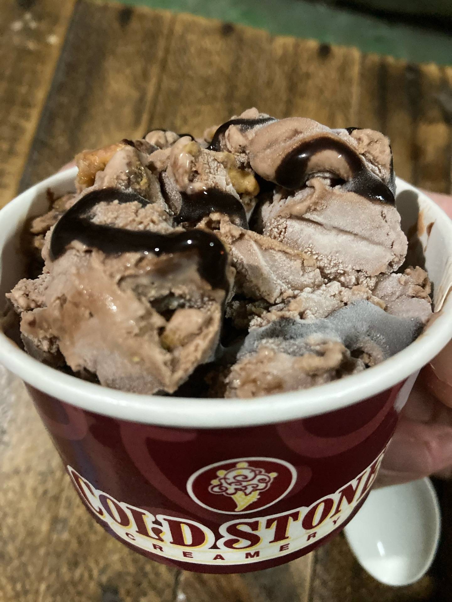 peanut butter cup perfection love it size ร้าน Cold Stone Creamery