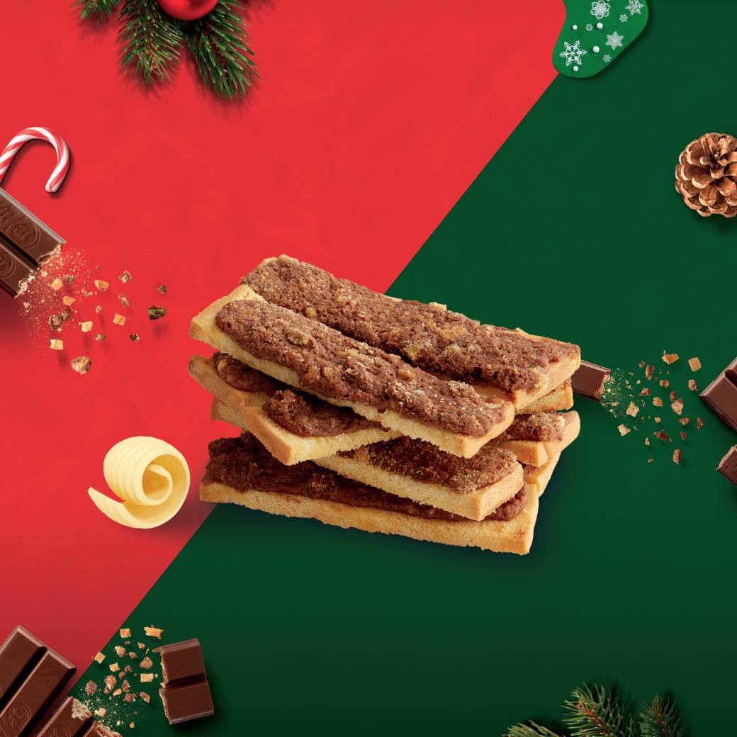 Sticky Butter Bread made with KitKat • Sticky Butter Bread made with