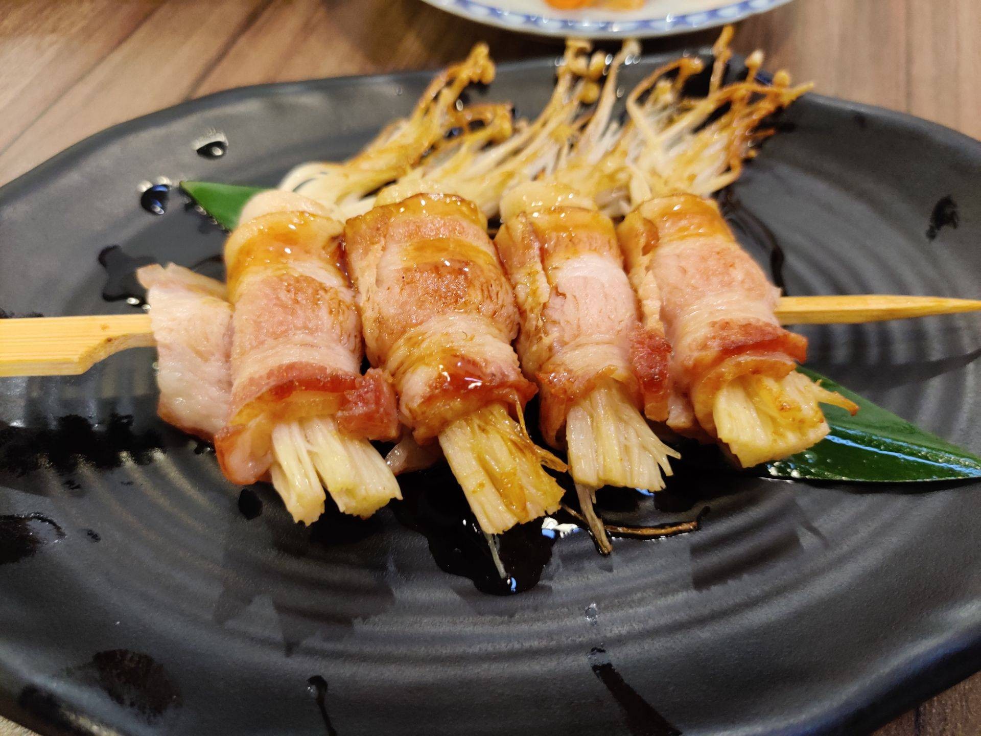 เบคอนพันเห็ดเข็มทอง ร้าน Kin Donburi เดอะมอลงามวงศ์วาน - Wongnai