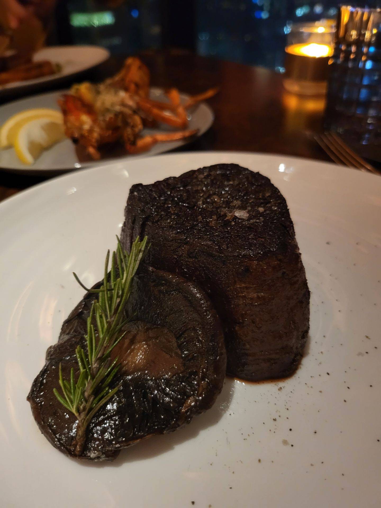 Tenderloin Steak ร้าน Bull & Bear Waldorf Astoria Bangkok Wongnai