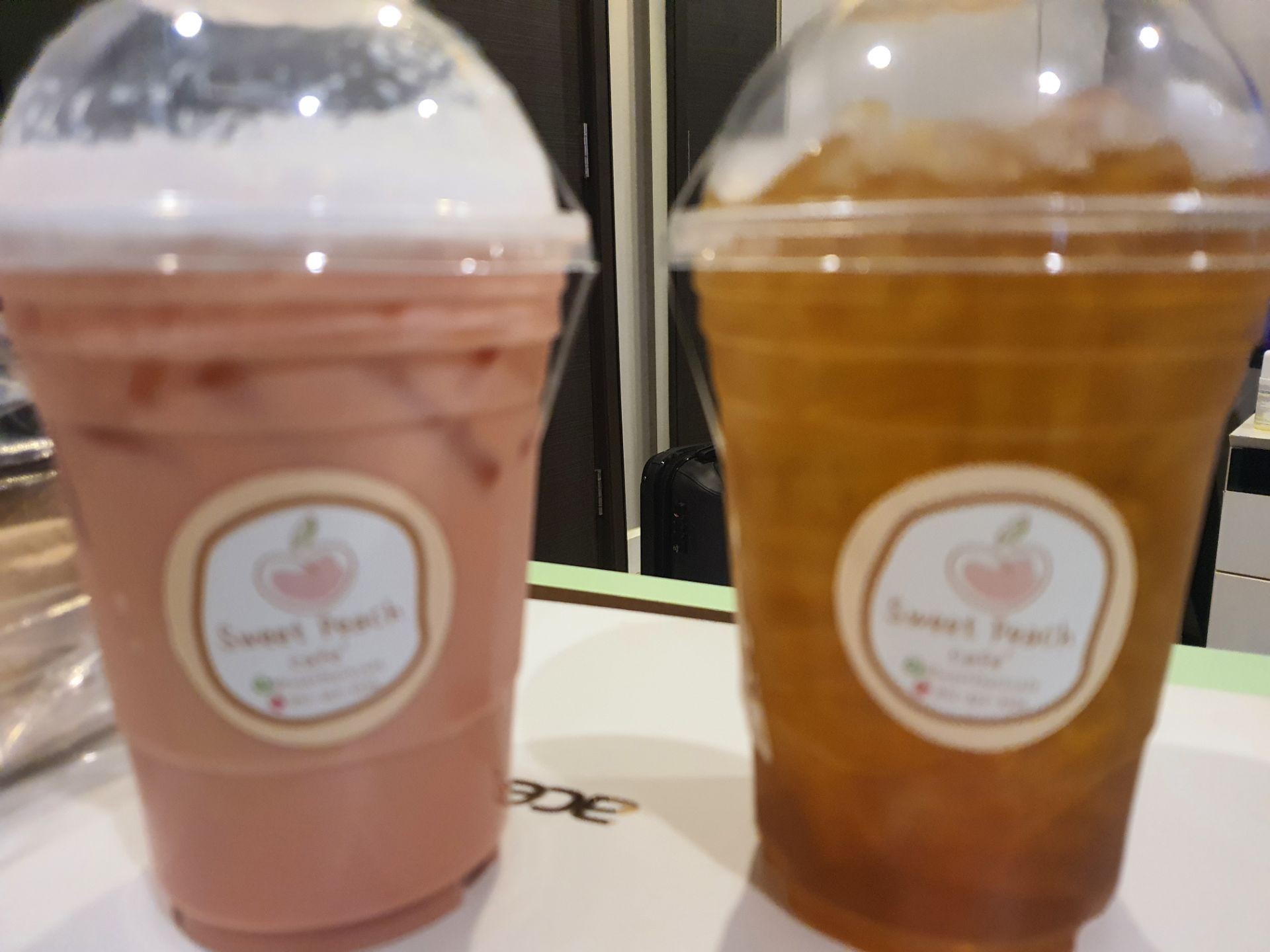 รีวิว Sweet Peach Cafe Samyan สวีทพีช คาเฟ่ สามย่าน สามย่าน ชาพีชดัง ก็สั่ง แต่เขามีโปร คู่