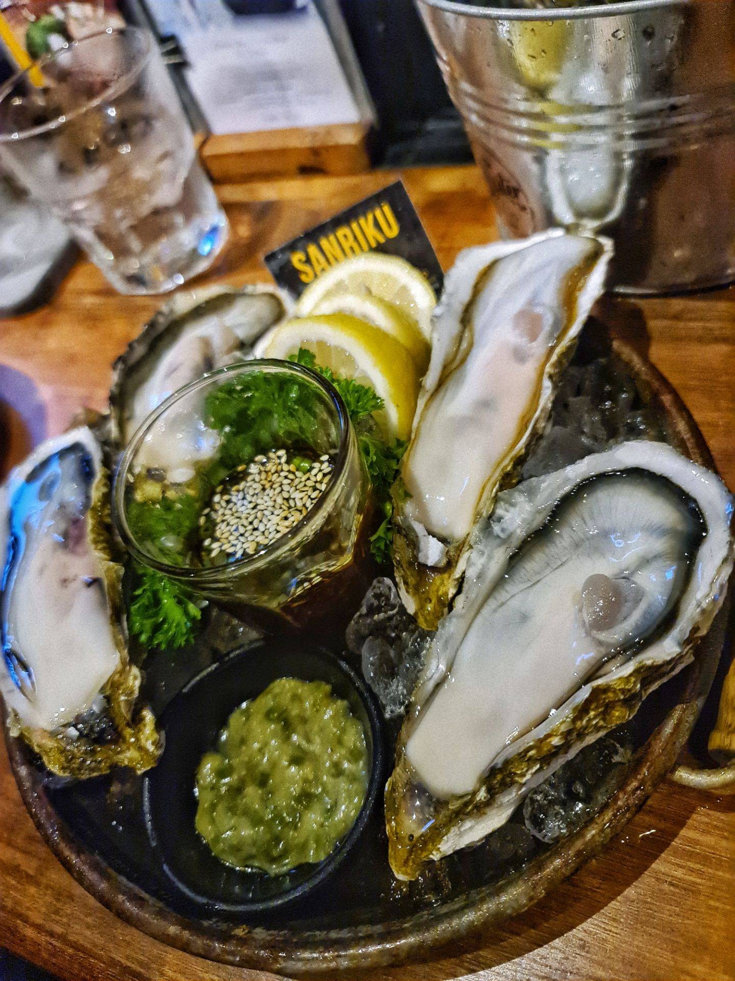 รีวิว Oyster bar x Samui หาดละไม Specialty oysters Wongnai