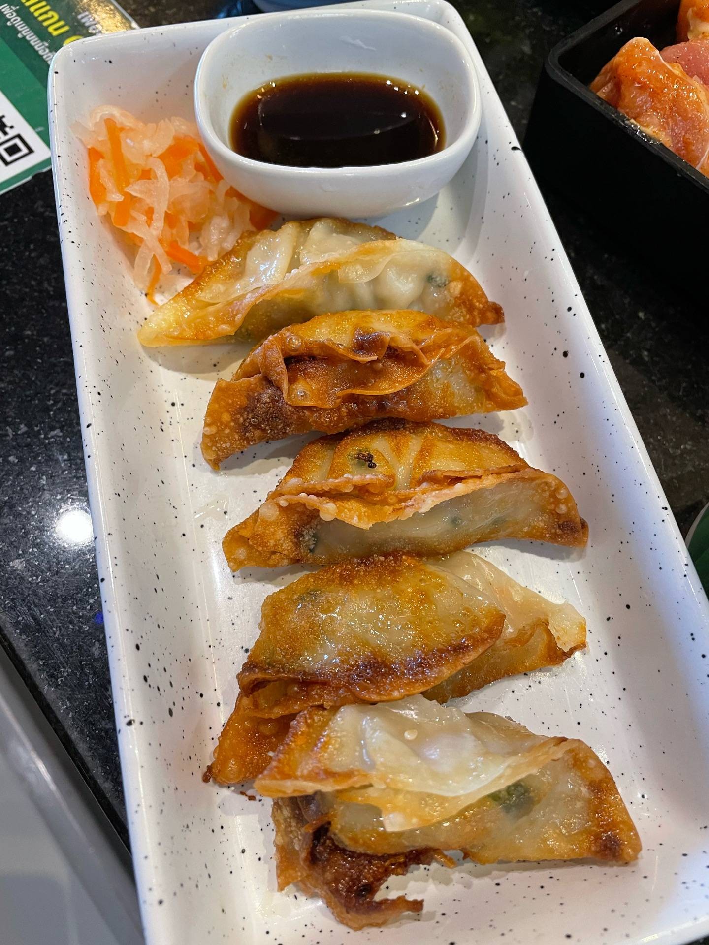 เกี๊ยวซ่า ร้าน BarBQ Plaza โรบินสัน แม่สอด Wongnai