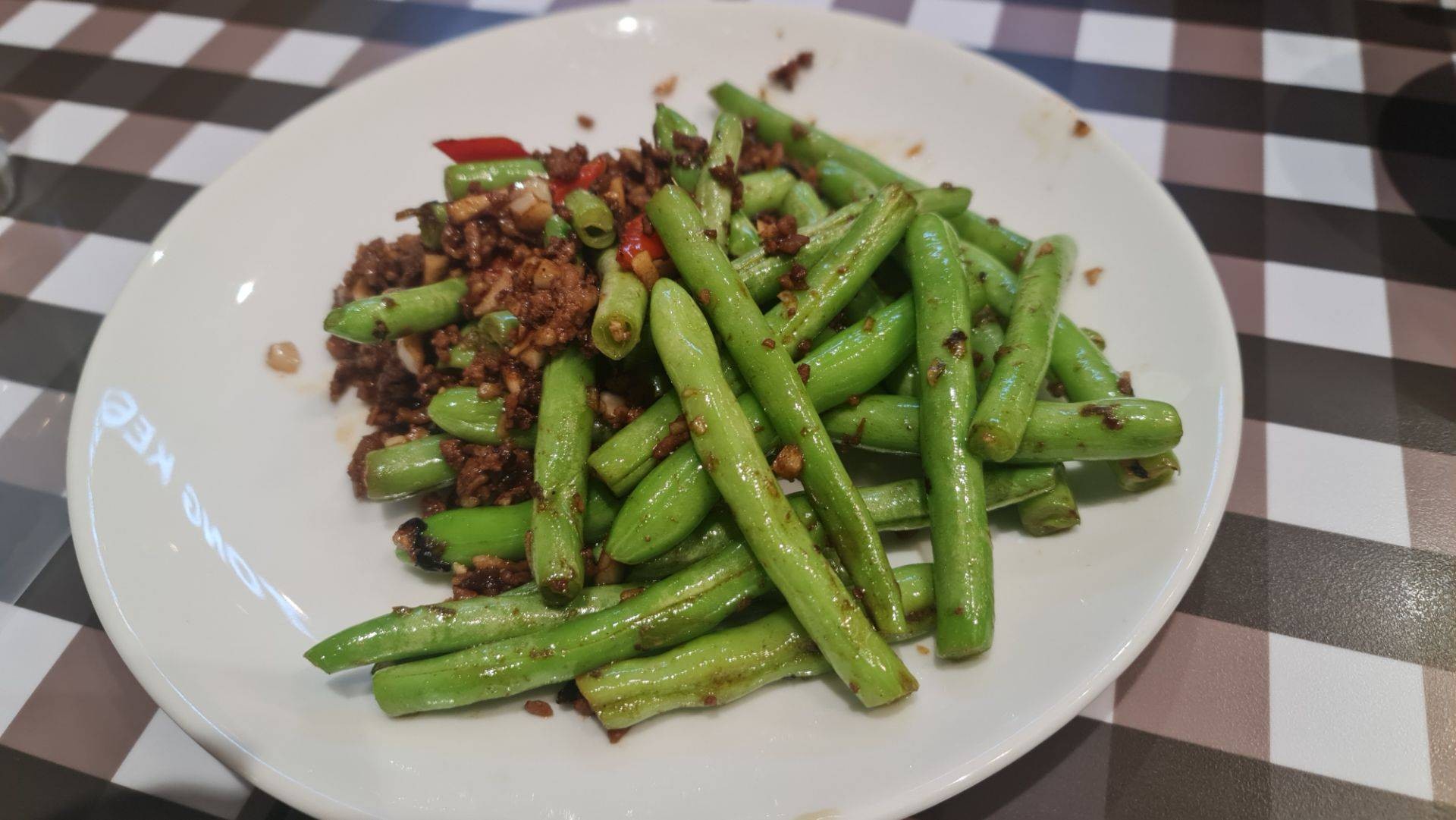 ถั่วแขกผัดหมุสับ ร้าน Boon Tong Kee เซ็นทรัลพลาซา แกรนด์ พระราม 9 Wongnai