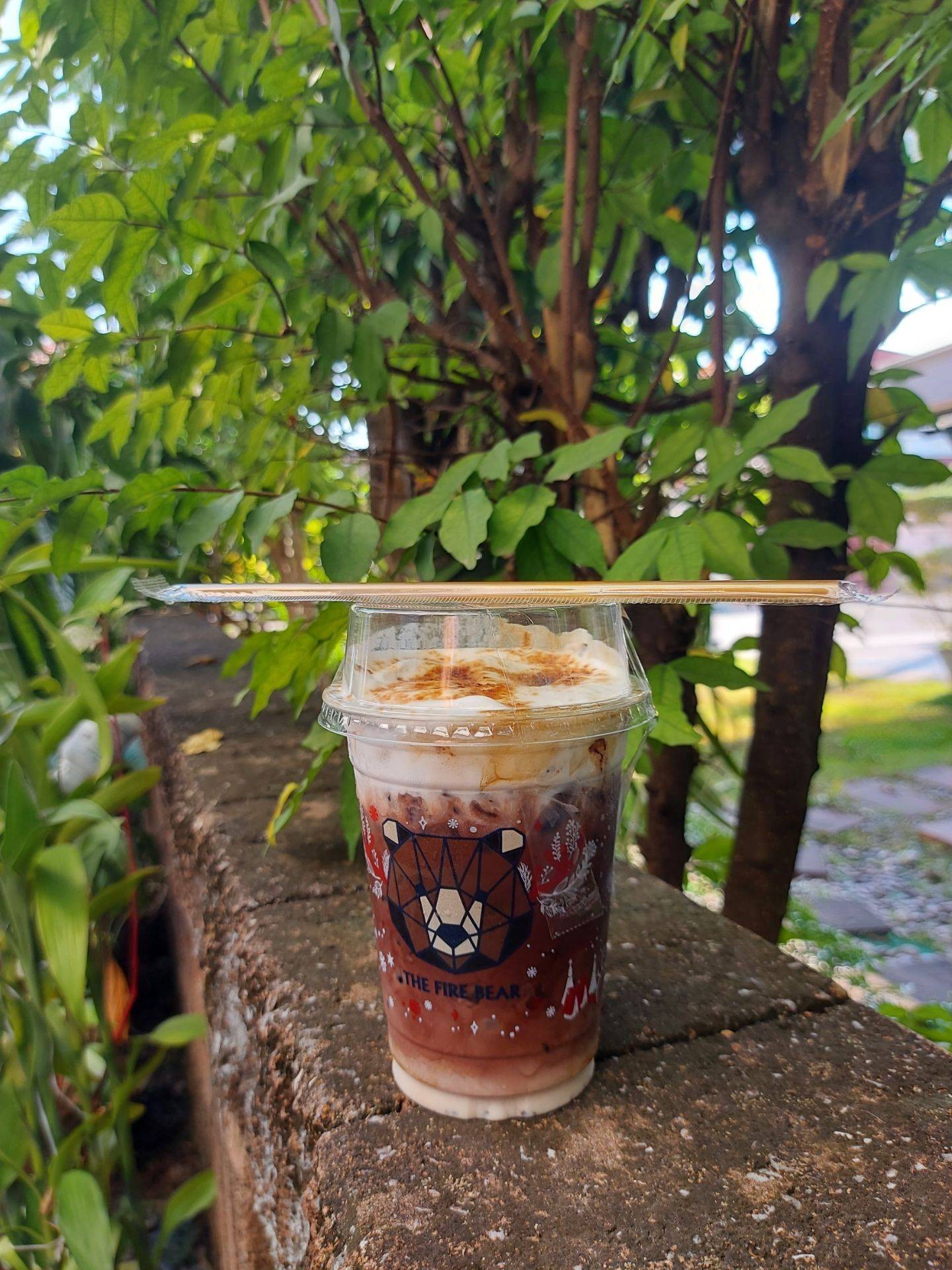 รีวิว หมีพ่นไฟ (The Fire Bear) ท่าอิฐ โกโก้เข้มข้น มีน้ำตาลไหม้น้อยไป