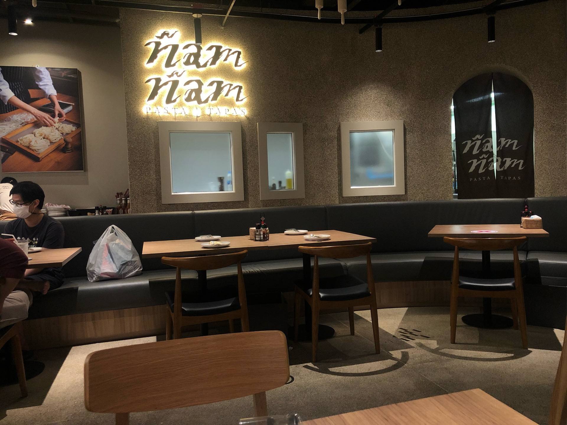 รีวิว Ñam Ñam Pasta & Tapas Central Ladprao พาสต้าเส้นสดนุ่มหนึบ