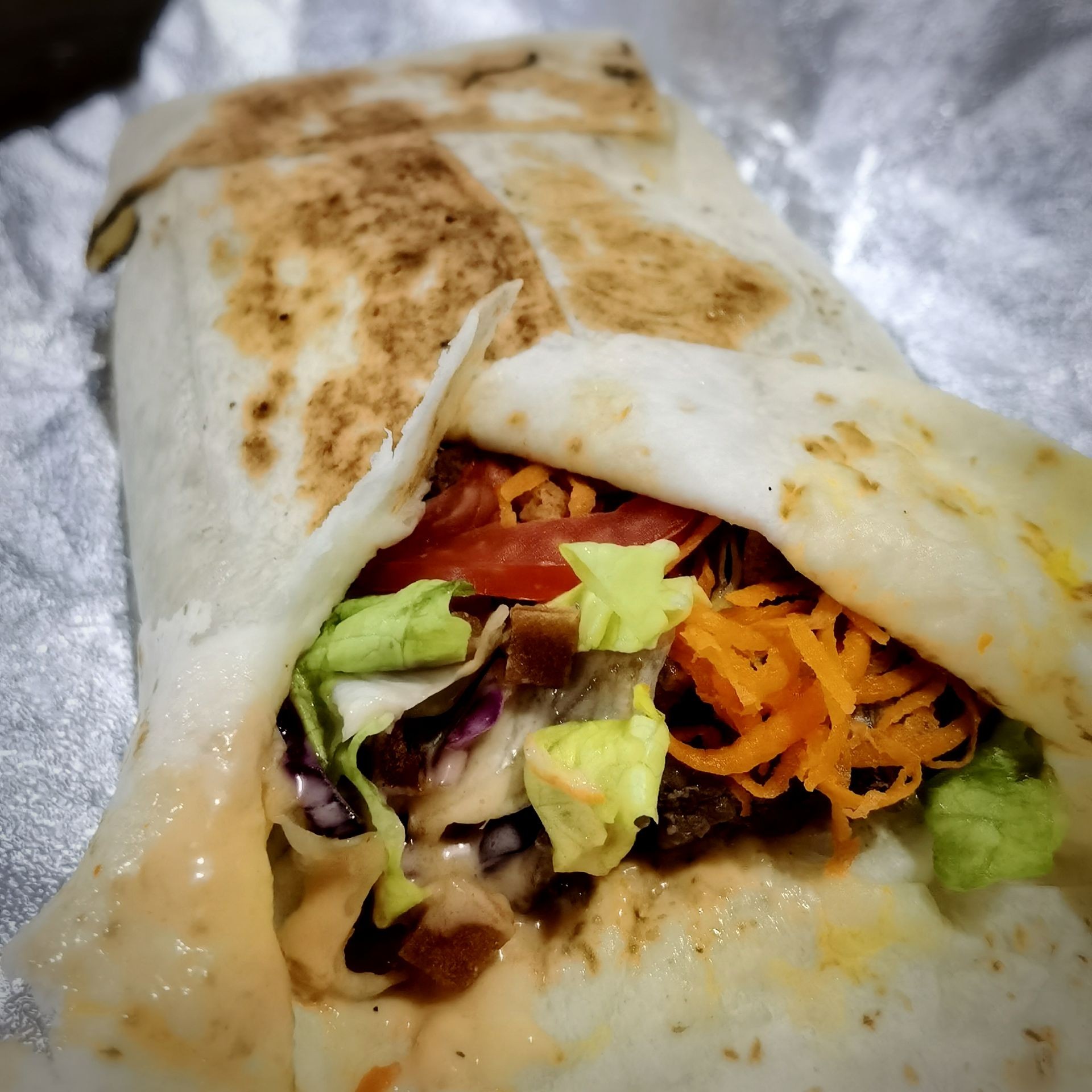 แร็พก็อดเนื้อชีส ร้าน Wrap God บางรัก