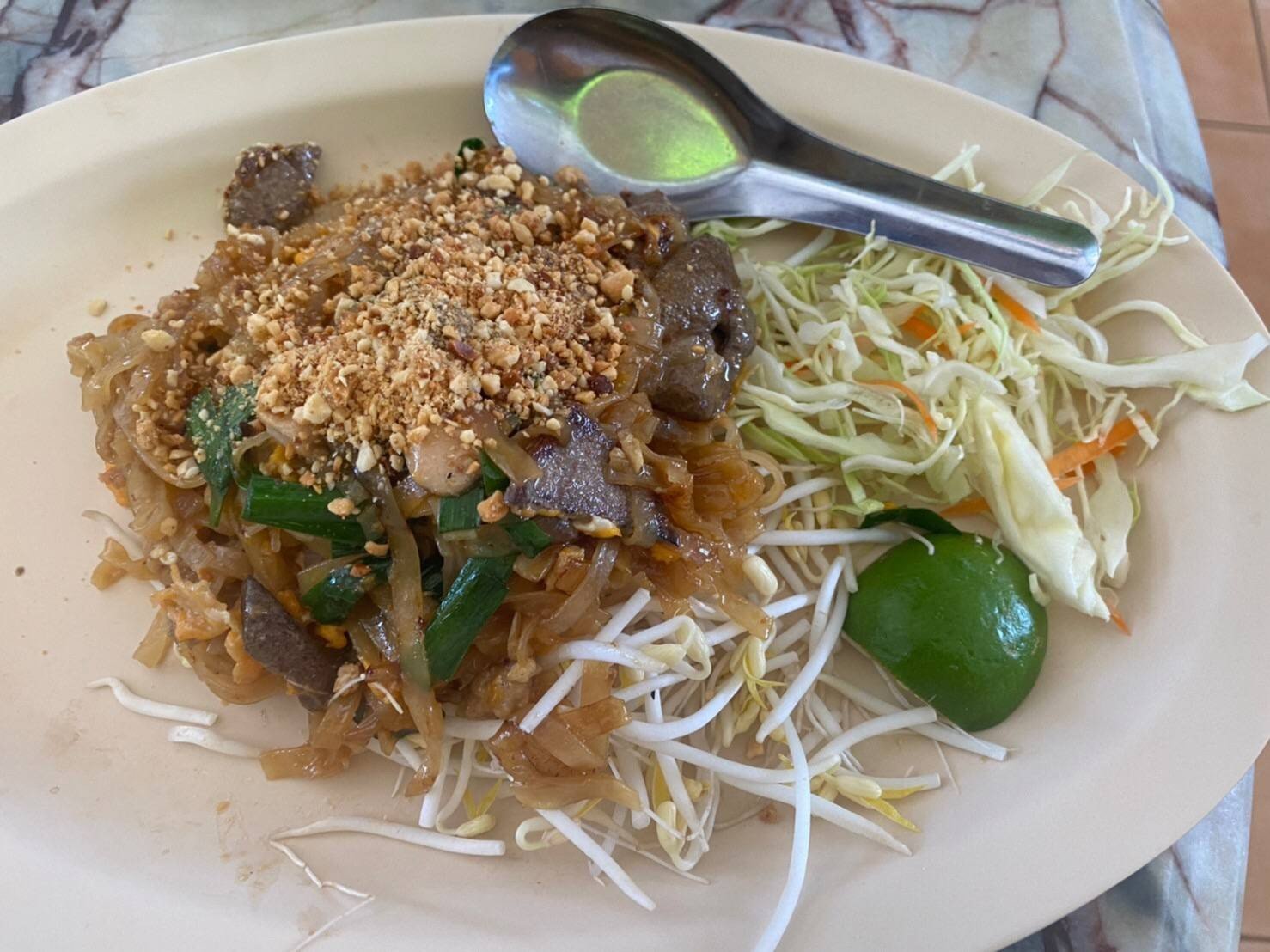 ผัดไทยหมู ร้าน ผัดไทยท่ายาง 2 - Wongnai