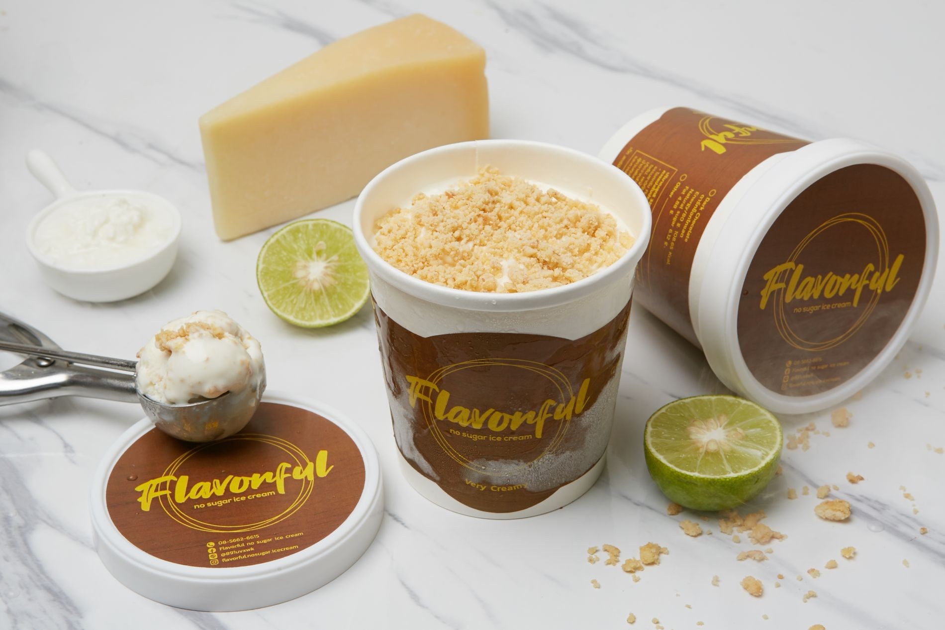 ร้าน Flavorful no sugar ice cream รีวิวร้านอาหาร Wongnai