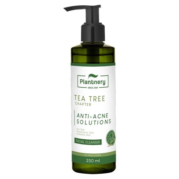 Plantnery Tea Tree Facial Cleanser 250 ml  คลีนซิ่งสําหรับคนเป็นสิว คลีนซิ่งสําหรับคนเป็นสิวแพ้ง่าย คลีนซิ่งลดสิว