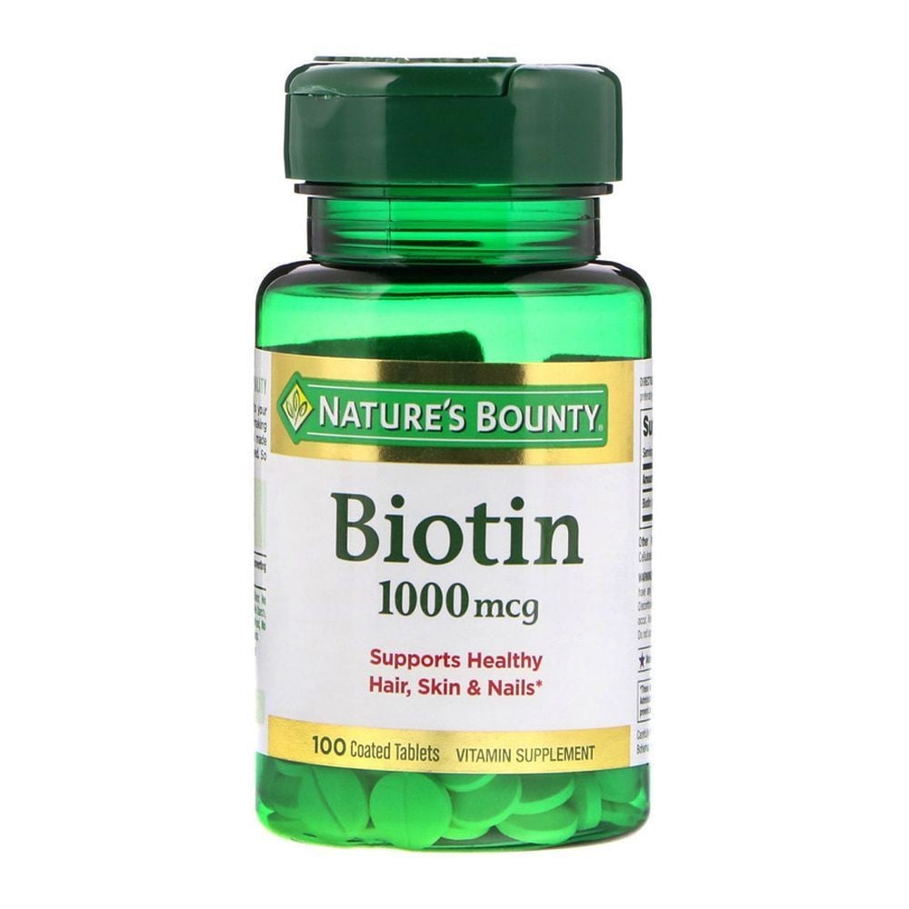 Nature's Bounty Biotin วิตามินไบโอตินแก้ผมร่วง บำรุงผมให้หนาขึ้น แข็งแรง ไม่ร่วงง่าย ปี 2022