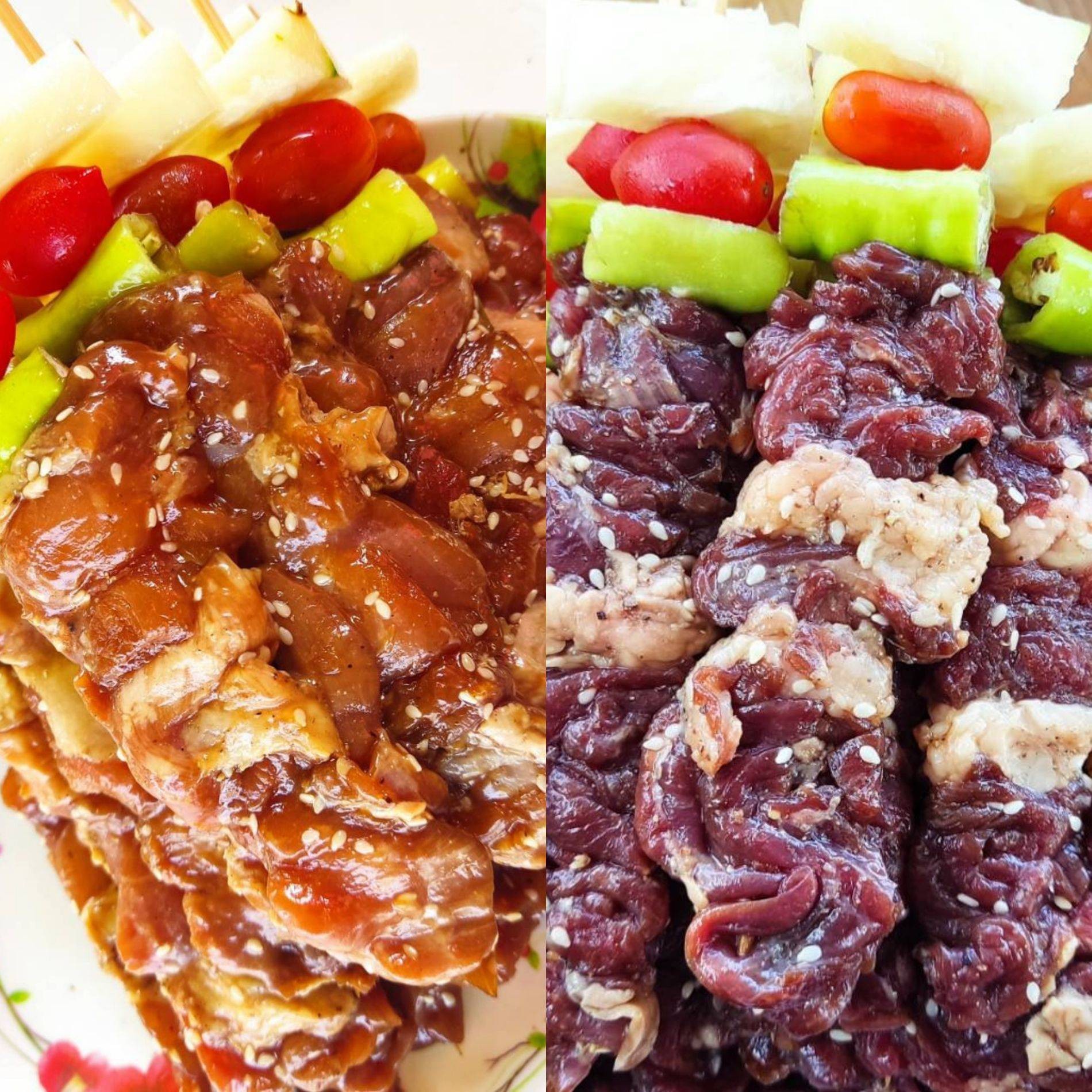 ชุดสองใจ 10 ไม้ • image ร้าน บาร์บีคิว & ของทอด By Lucky BBQ Halal Food