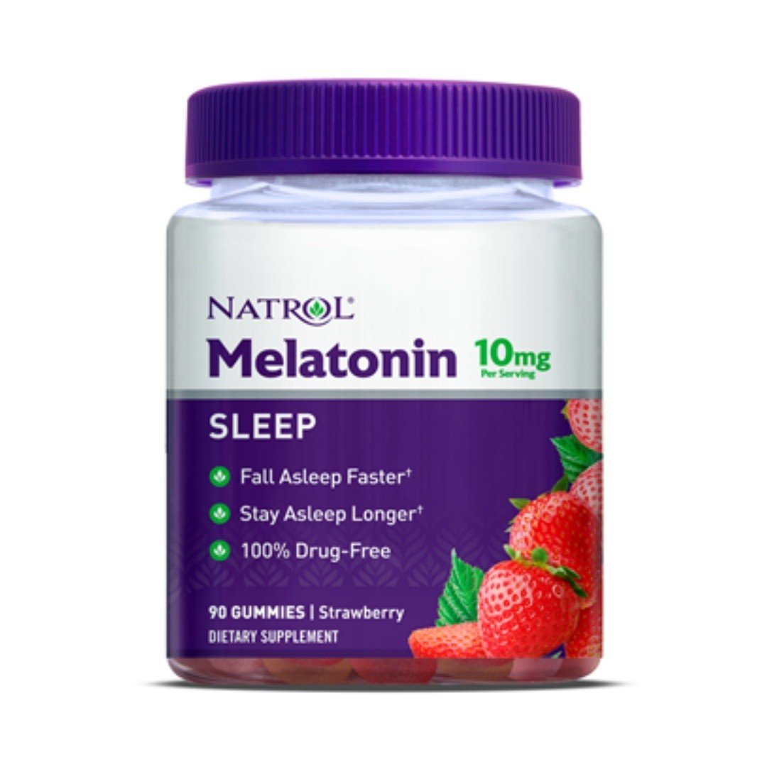 Natrol Melatonin Gummies 10 mg เมลาโทนินยี่ห้อไหนดี? เมลาโทนินช่วยอะไร Melatonin เมลาโทนิน