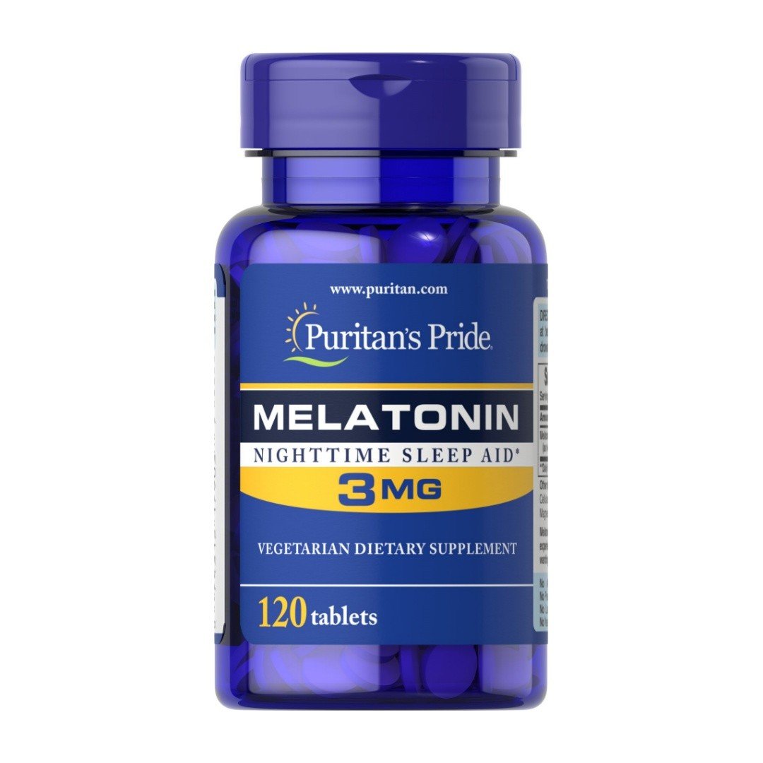 Puritan's pride Melatonin 3 mg เมลาโทนินยี่ห้อไหนดี? เมลาโทนินช่วยอะไร Melatonin เมลาโทนิน