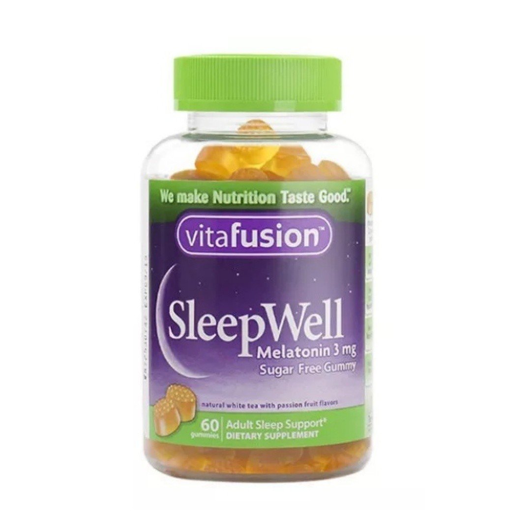 Vitafusion SleepWell Melatonin Sleep Gummy เมลาโทนินยี่ห้อไหนดี? เมลาโทนินช่วยอะไร Melatonin เมลาโทนิน