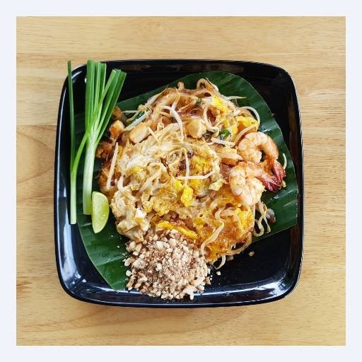 รีวิว ผัดไท - ผัดไทยกุ้ง2ตัว