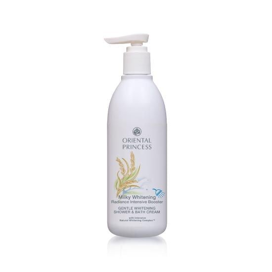 Oriental Princess Milky Whitening Radiance Intensive Booster Gentle Whitening Shower and Bath Cream