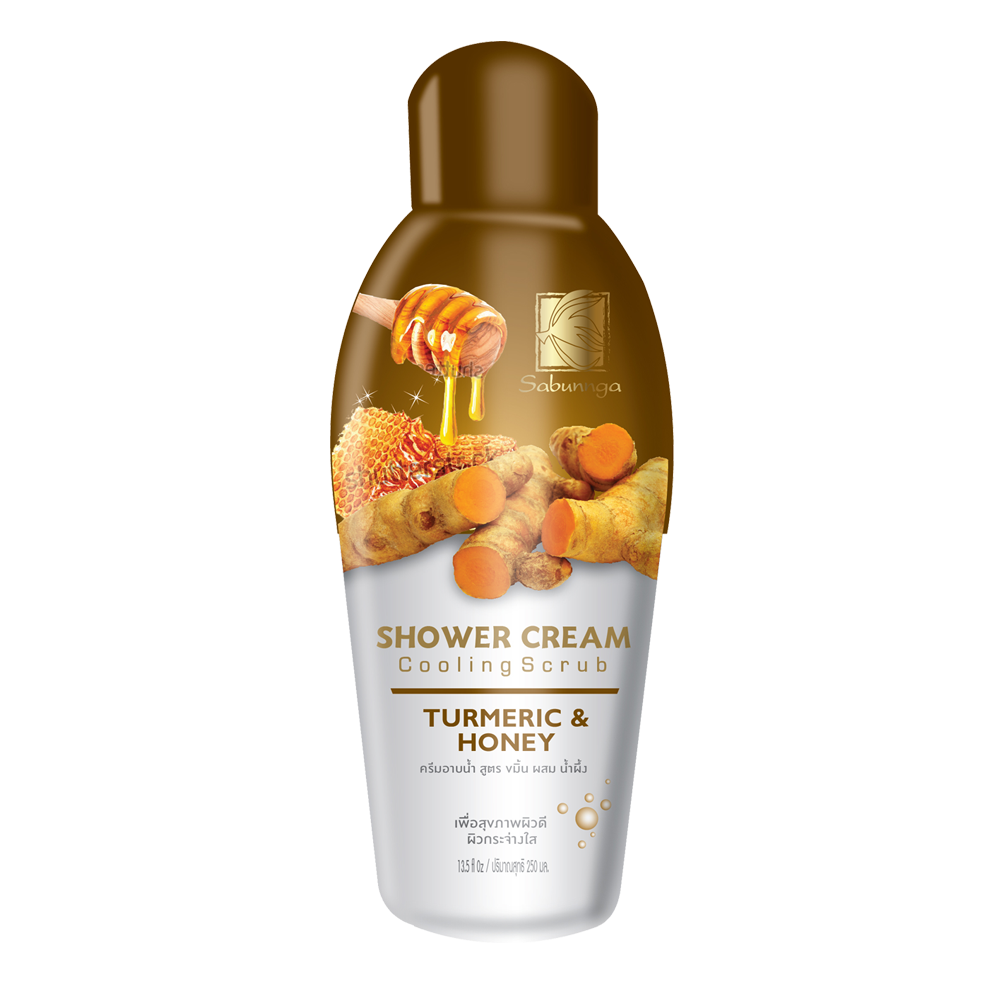 Sabunnga Herbal Turmeric & Honey Shower Cream