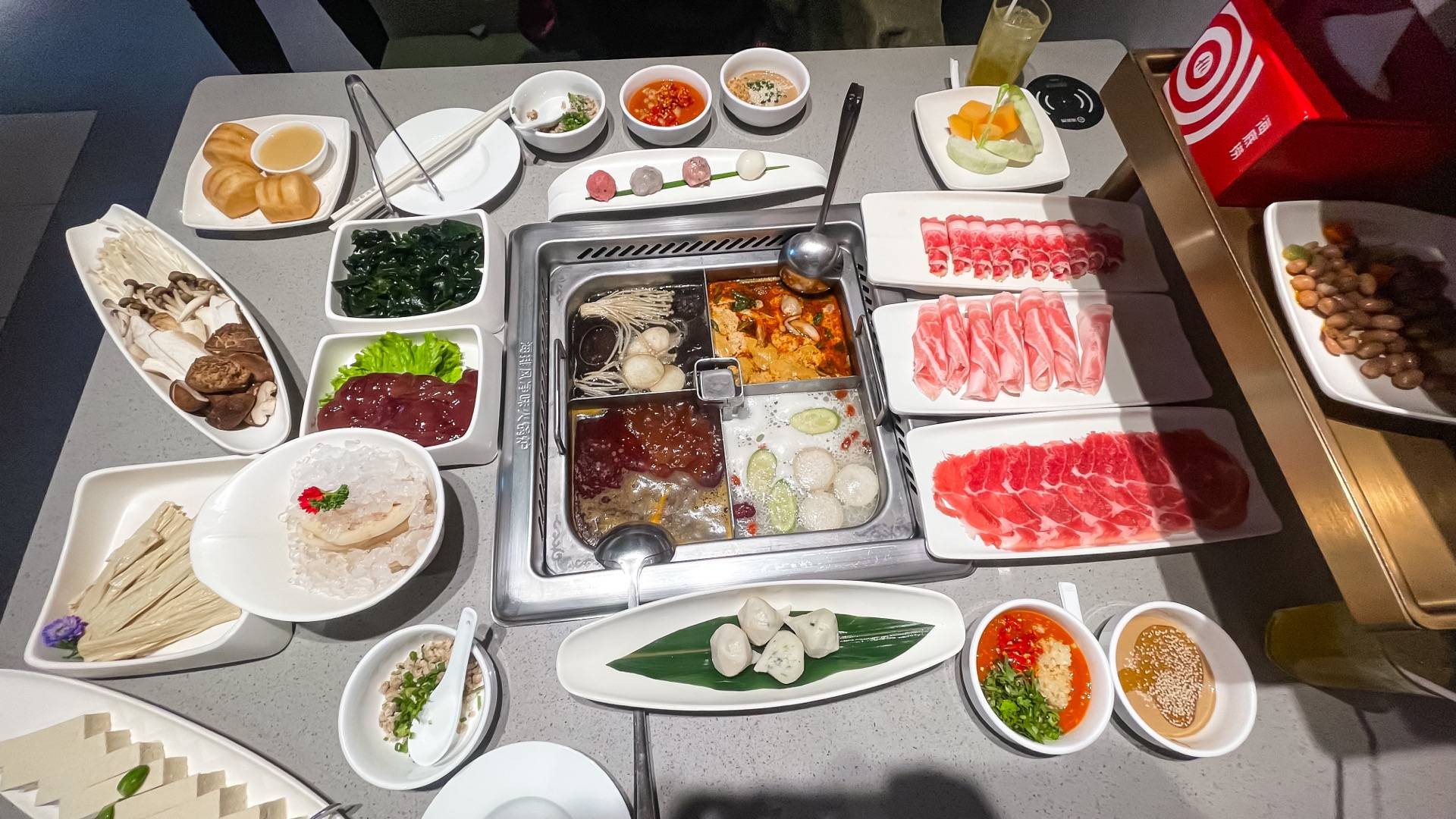 รีวิว Haidilao Central Pattaya Haidilao hot pot Pattaya Wongnai