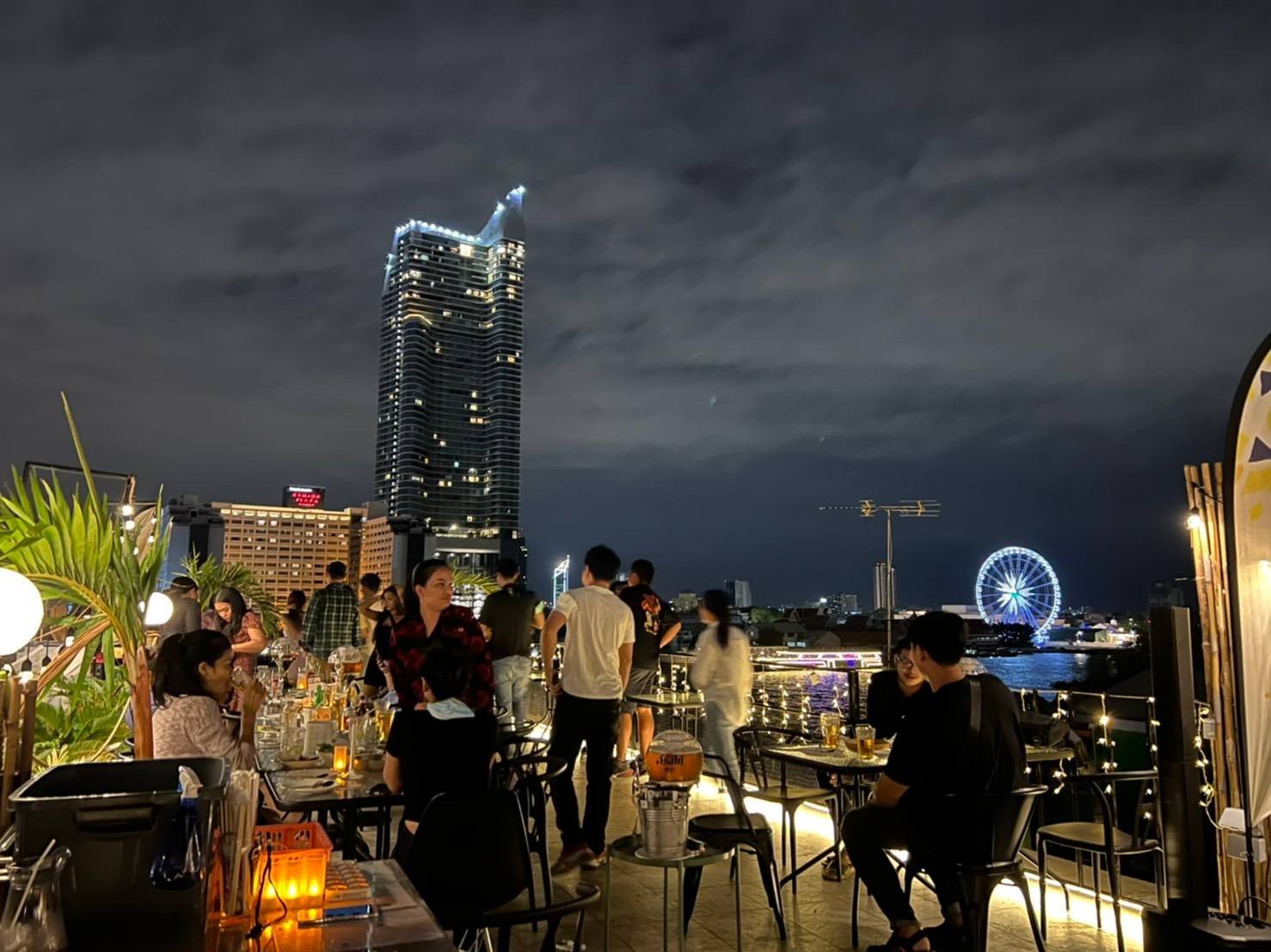รูป Rim Rooftop Dining & Bar Wongnai