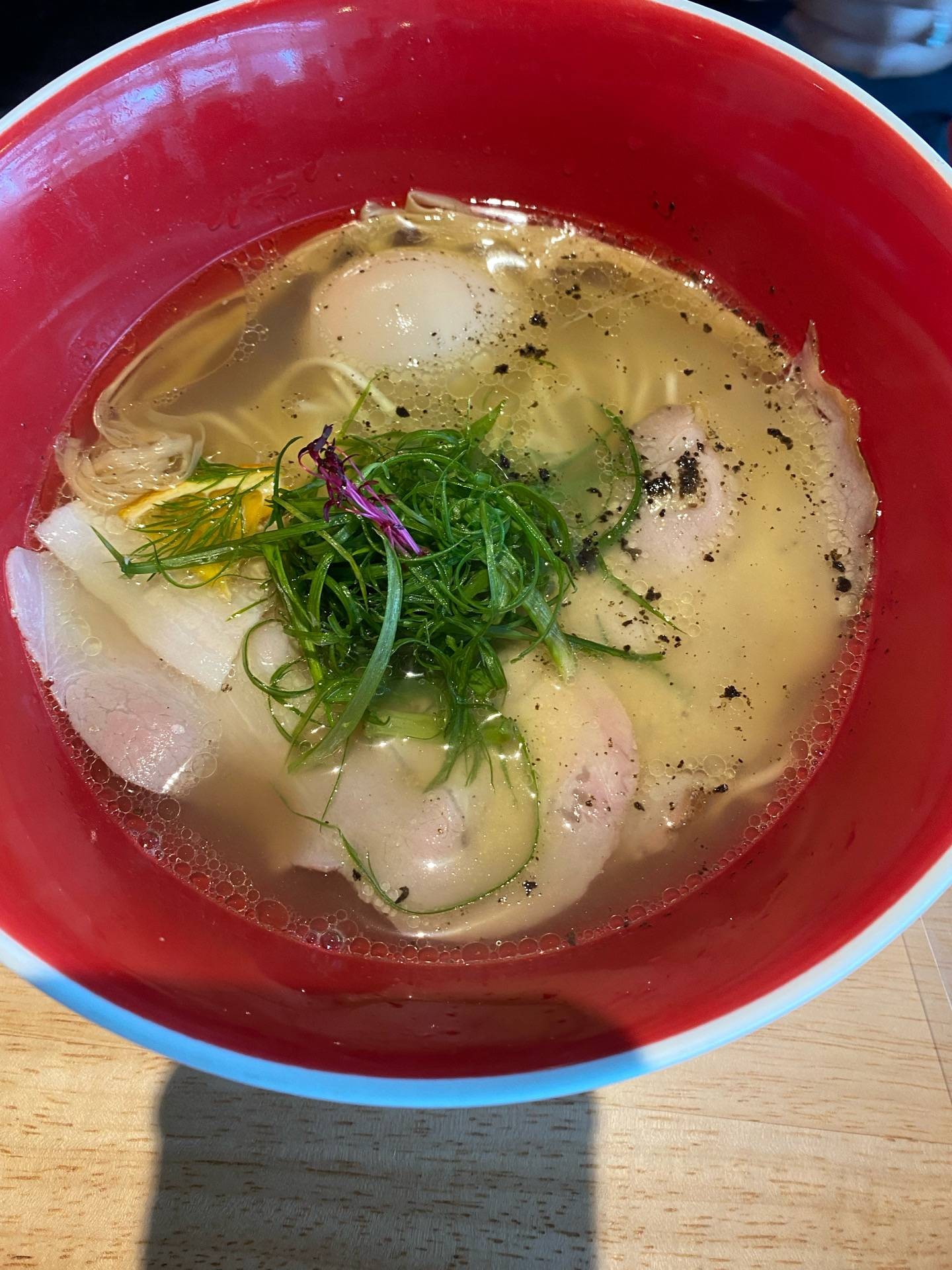 TsutaSignature Shio Soba ร้าน Tsuta Japanese Soba Noodle Michelin