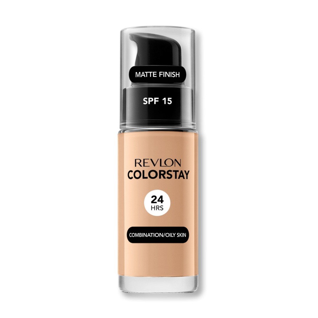 Revlon ColorStay makeup Foundation for Combination/Oily Skin SPF15 รองพื้นเนื้อเบา ปกปิดดี คุมมัน กันเหงื่อ