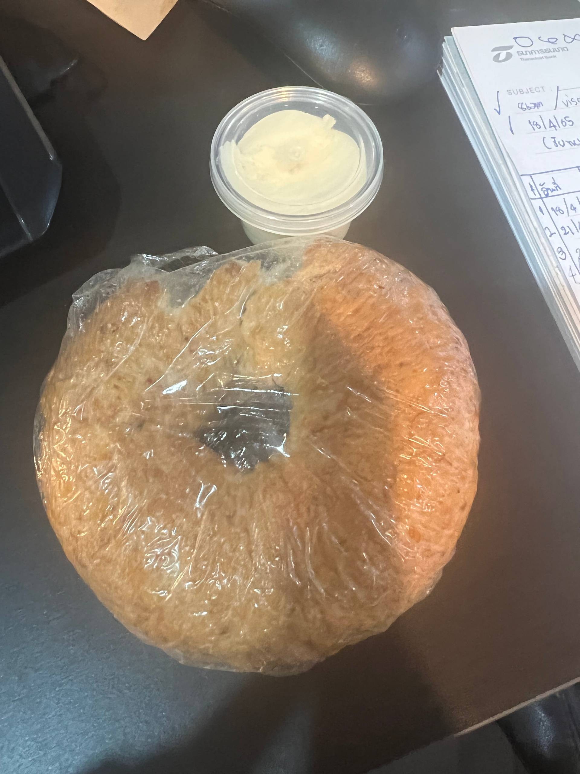 รีวิว Namwan bakehouse (เมืองทองธานี) เมืองทองธานี Whole wheat bagel