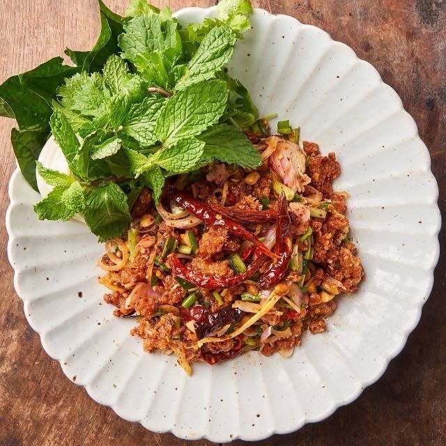 ยำแหนมข้าวทอด • image ร้าน กับข้าว’กับปลา มาร์เก็ตเพลส ดุสิต - Wongnai