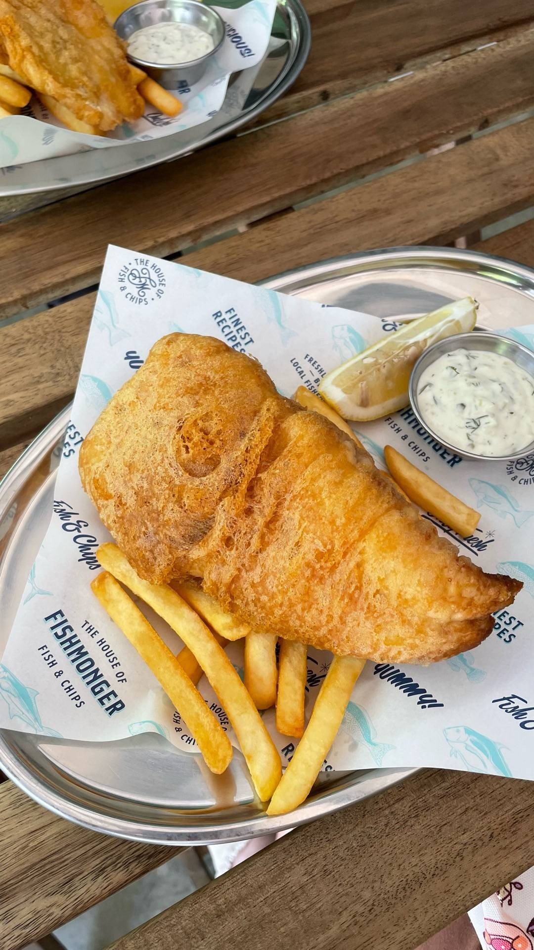 รีวิว Fishmonger The House of Fish & Chips อร่อยแบบตะโกน Wongnai