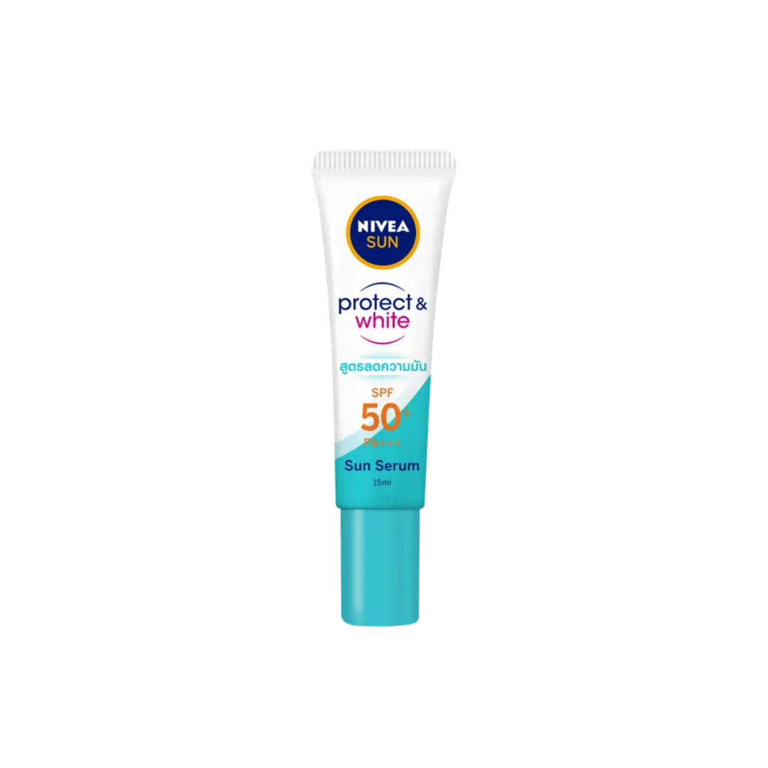 NIVEA Sun Protect & White Oil Control Serum ครีมกันแดดผิวมัน ครีมกันแดดตัวไหนดี 2022