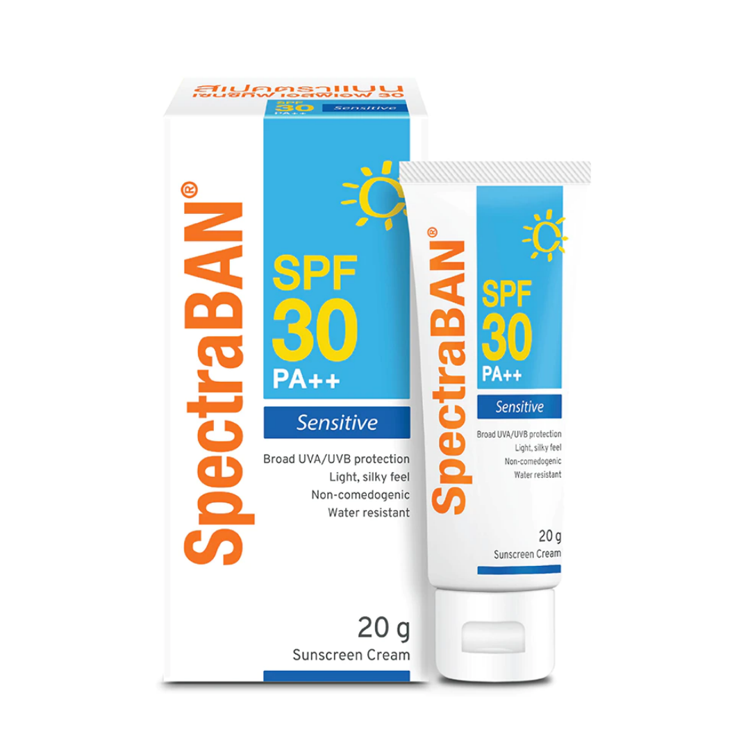SpectraBAN Sensitive SPF30 PA++ ครีมกันแดดผิวแพ้ง่าย ครีมกันแดดตัวไหนดี 2022