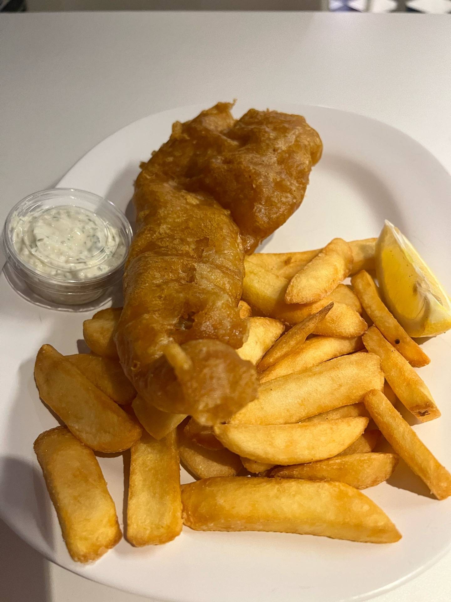 Cod Set ร้าน Buster’s Fish and Chips Comfort Food and Drinks พร้อมพงษ์ Wongnai