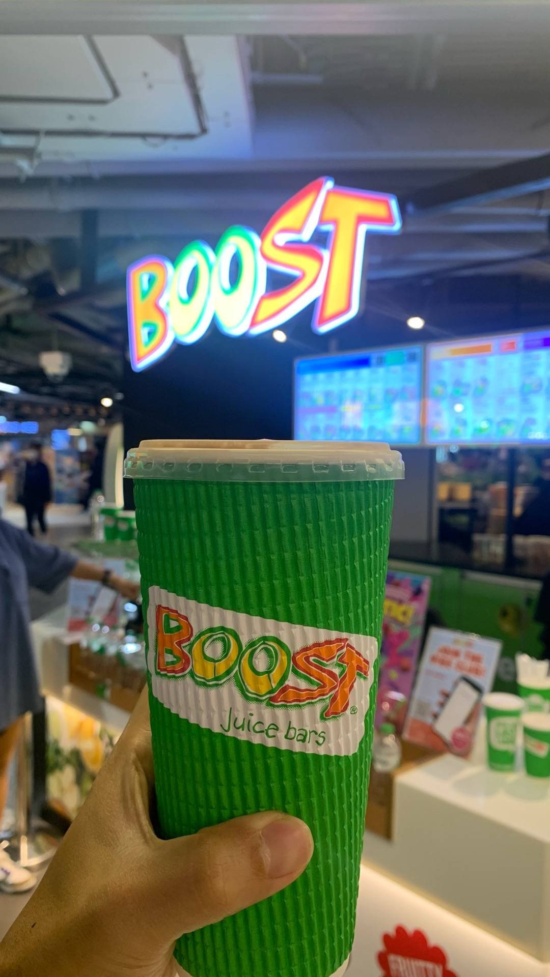 รีวิว Boost Juice Bars Central Ladprao ร้านสุขภาพมาแร๊ง คนต่อคิวเยอะ