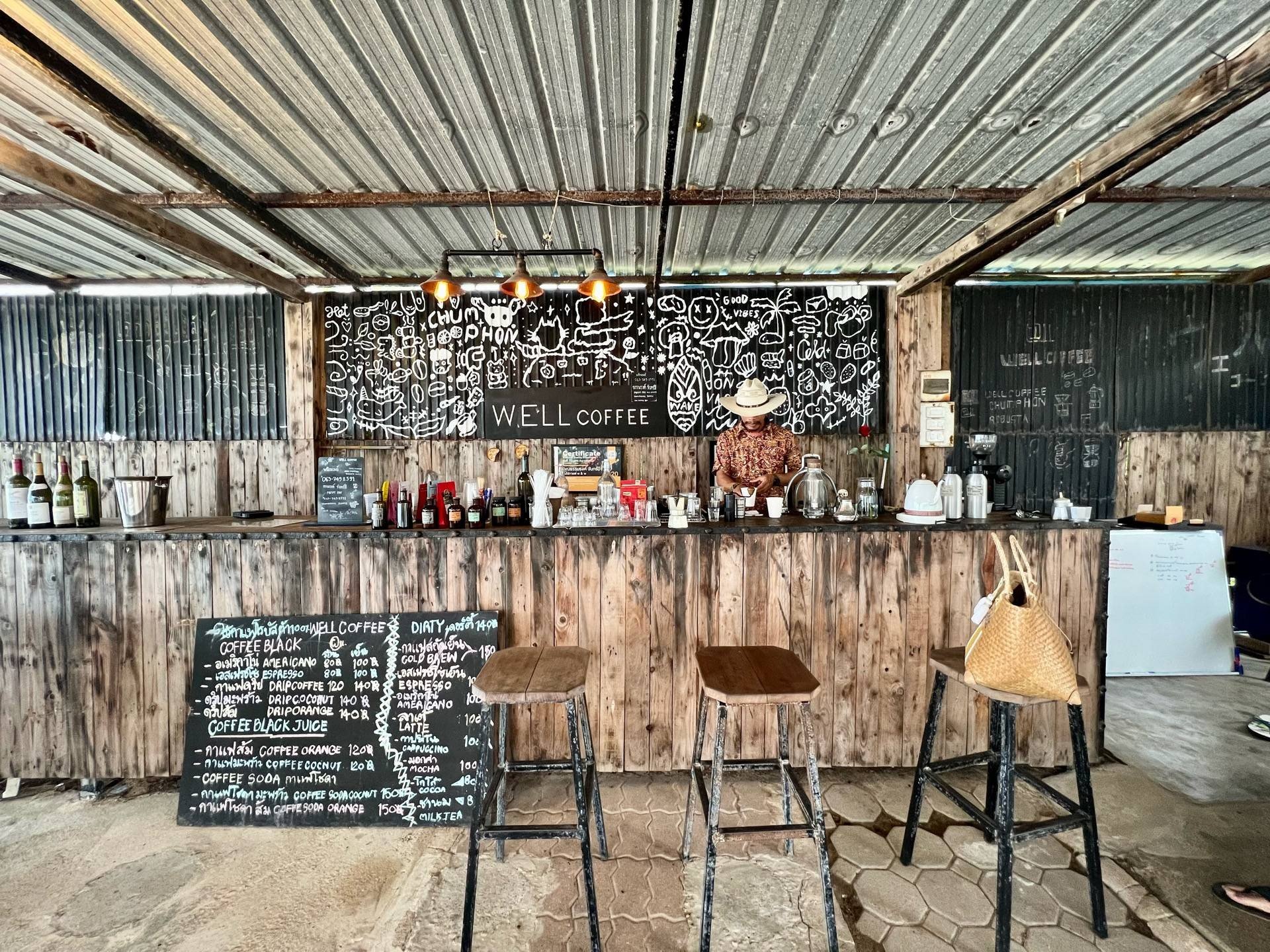 ร้าน Well Coffee หาดทุ่งวัวแล่น รีวิวร้านอาหาร