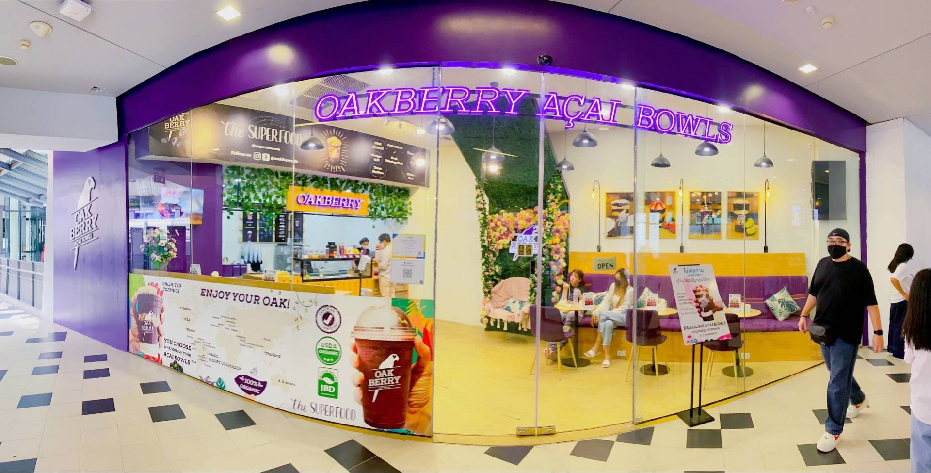 รีวิว OAKBERRY ACAI BOWLS สยามสแควร์วัน สดชื่นสุดไรสุด