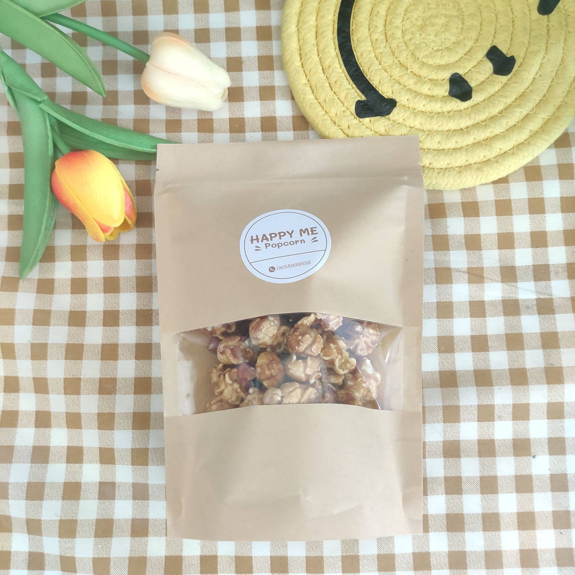 Popcorn Basic Top - Chartreuse