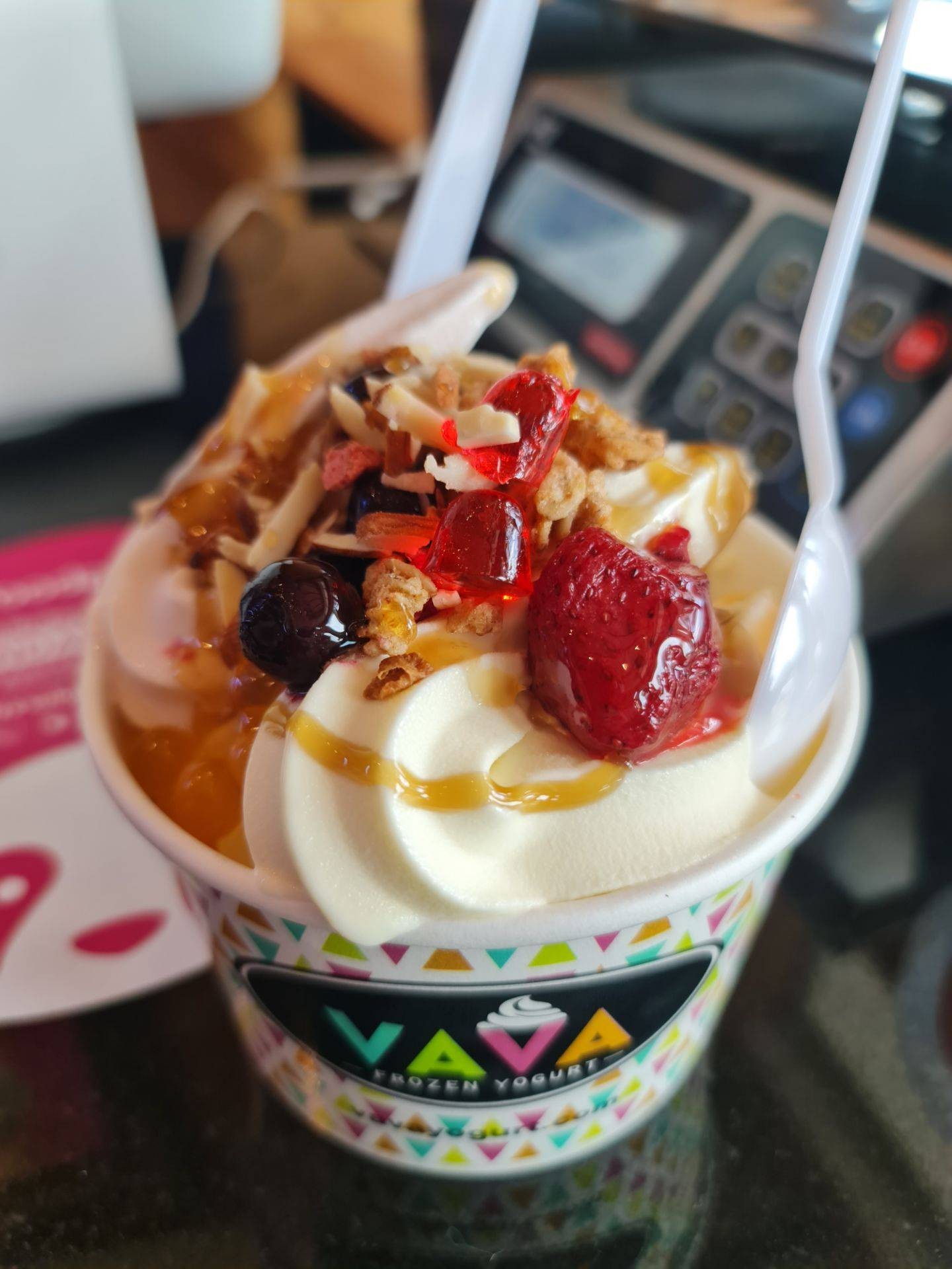 รีวิว Vava Frozen Yogurt หางดง โยเกิร์ตอร่อยมาก