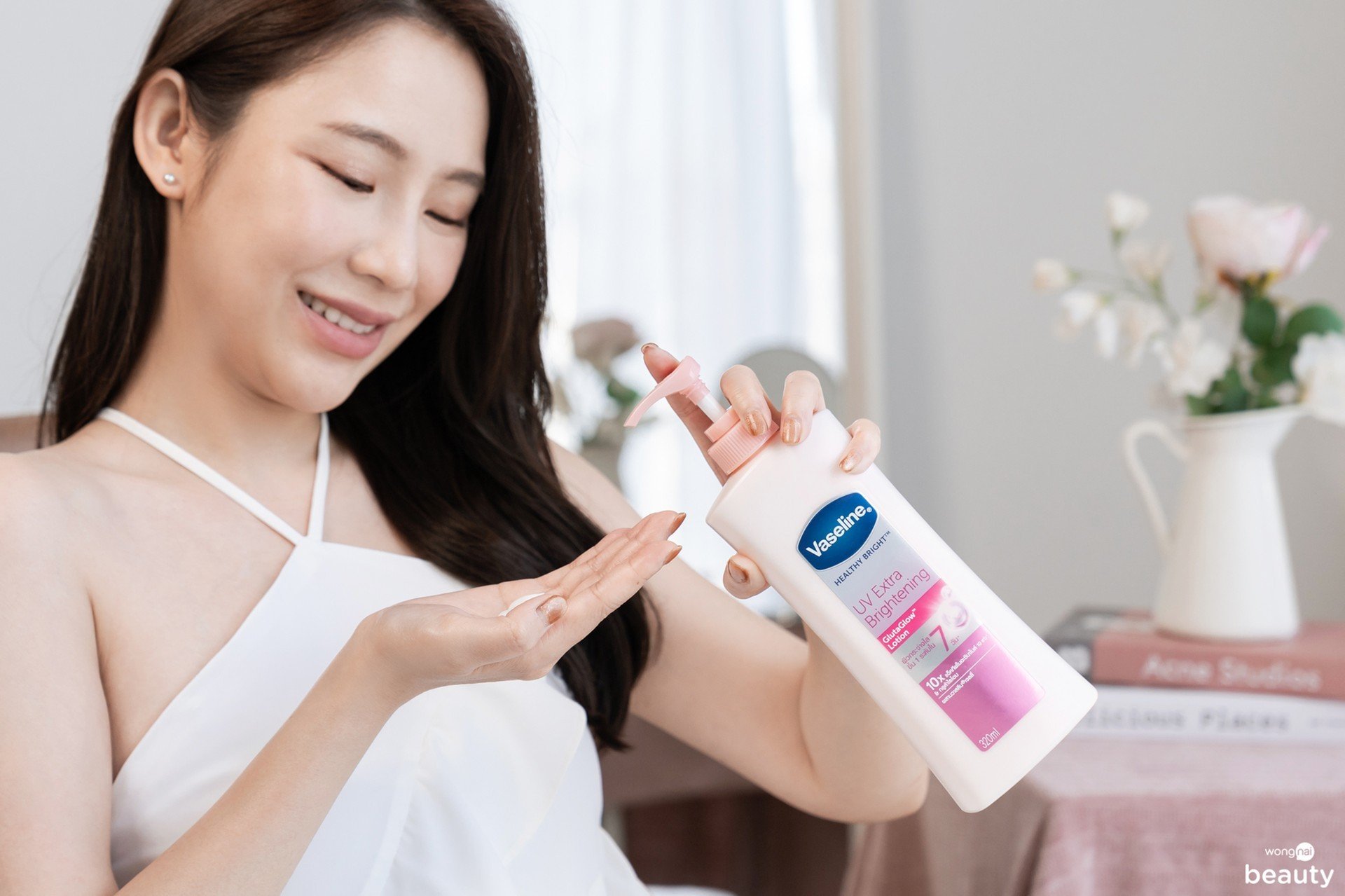 ผิวสวย Zoom ได้! โลชั่นกลูต้า ผิวโกลว์ เนียนใส เหมือนใส่ฟิลเตอร์ โลชั่นวาสลีน Vaseline Healthy Bright UV Extra Brightening GlutaGlow Lotion