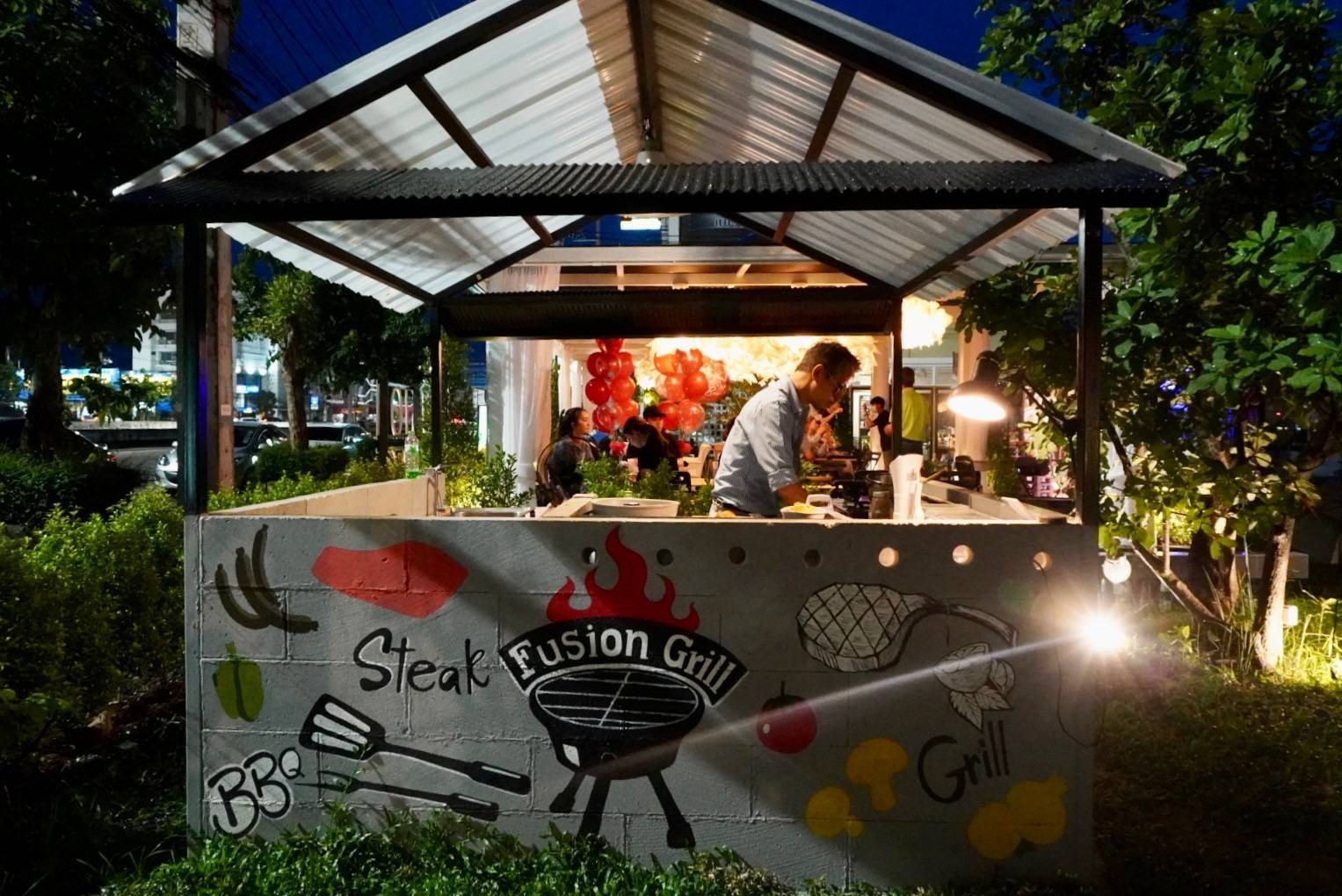 ร้าน Fusion Grill Fusion Village รีวิวร้านอาหาร