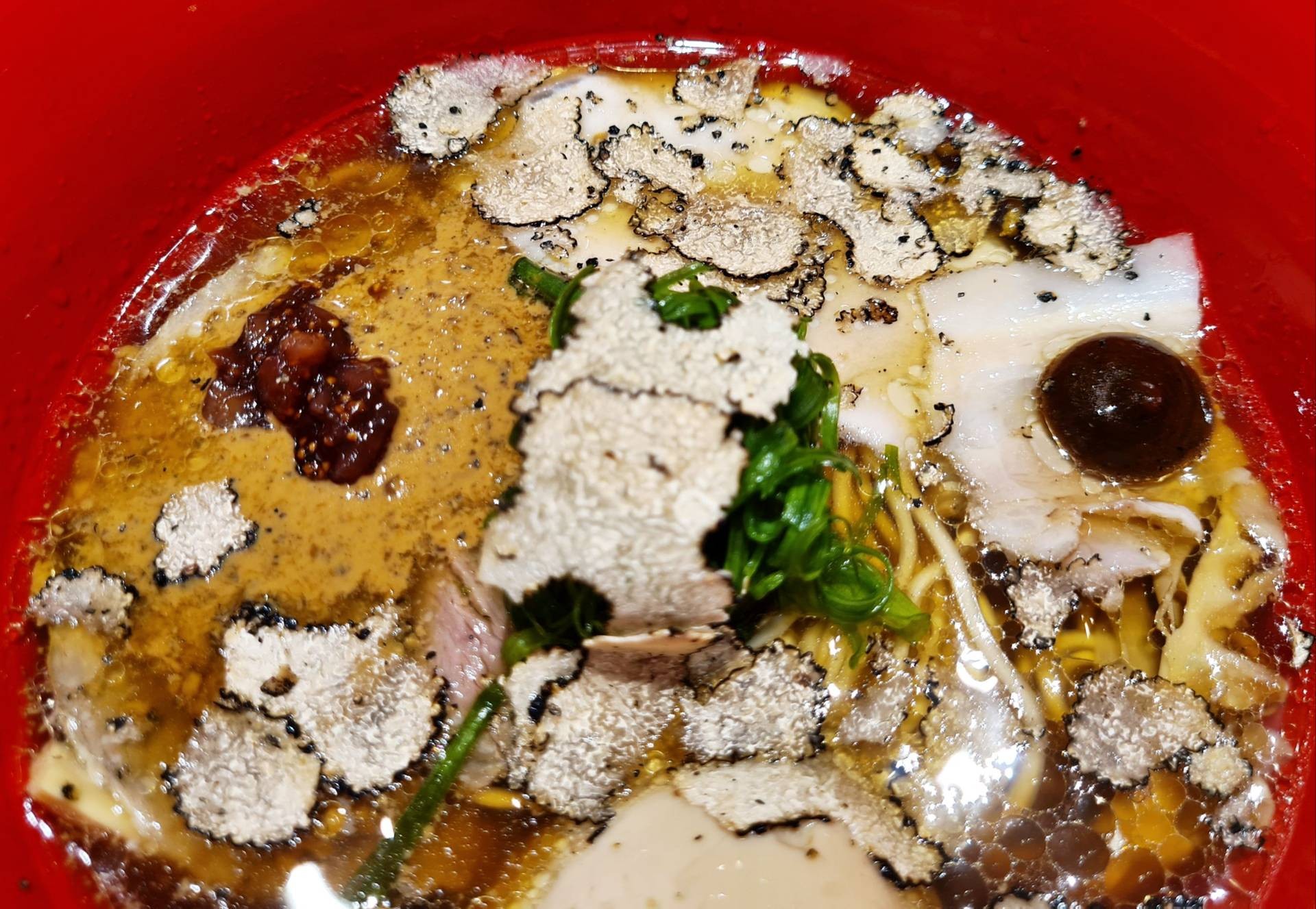 TsutaSignature Shoyu Soba With Truffle Slice ร้าน Tsuta Japanese Soba Noodles ซึตะ ราเมง