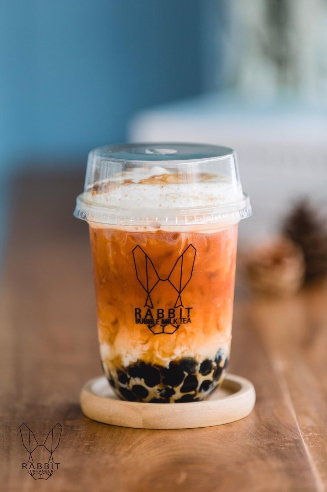 รีวิว Rabbit Bubble Milk Tea สาขาดอนเจดีย์ - เครื่องดื่ม รสชาติ ดี ราคา ...