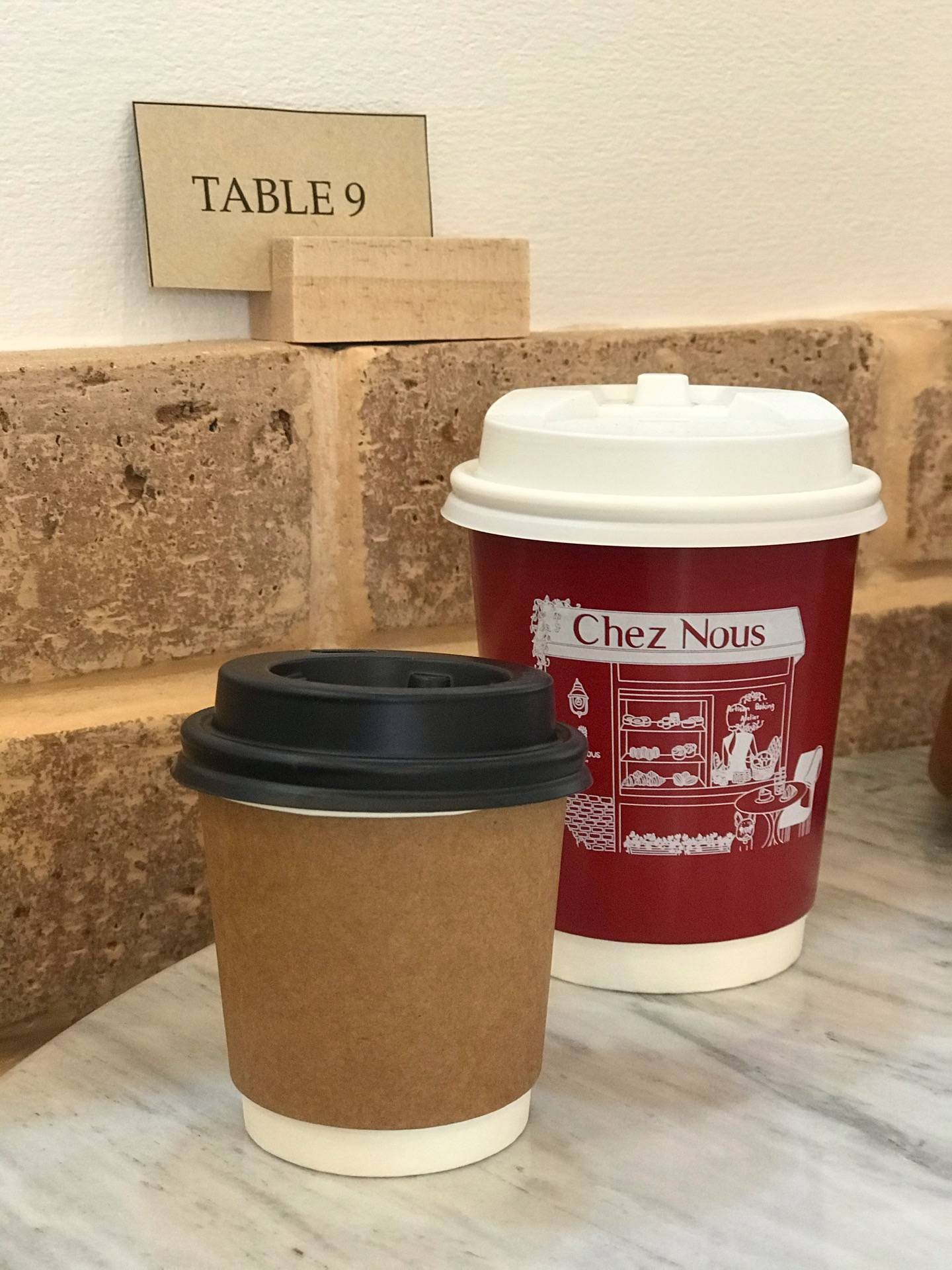 Hot Espresso • รสเข้ม ร้าน Chez Nous Bakery Udon