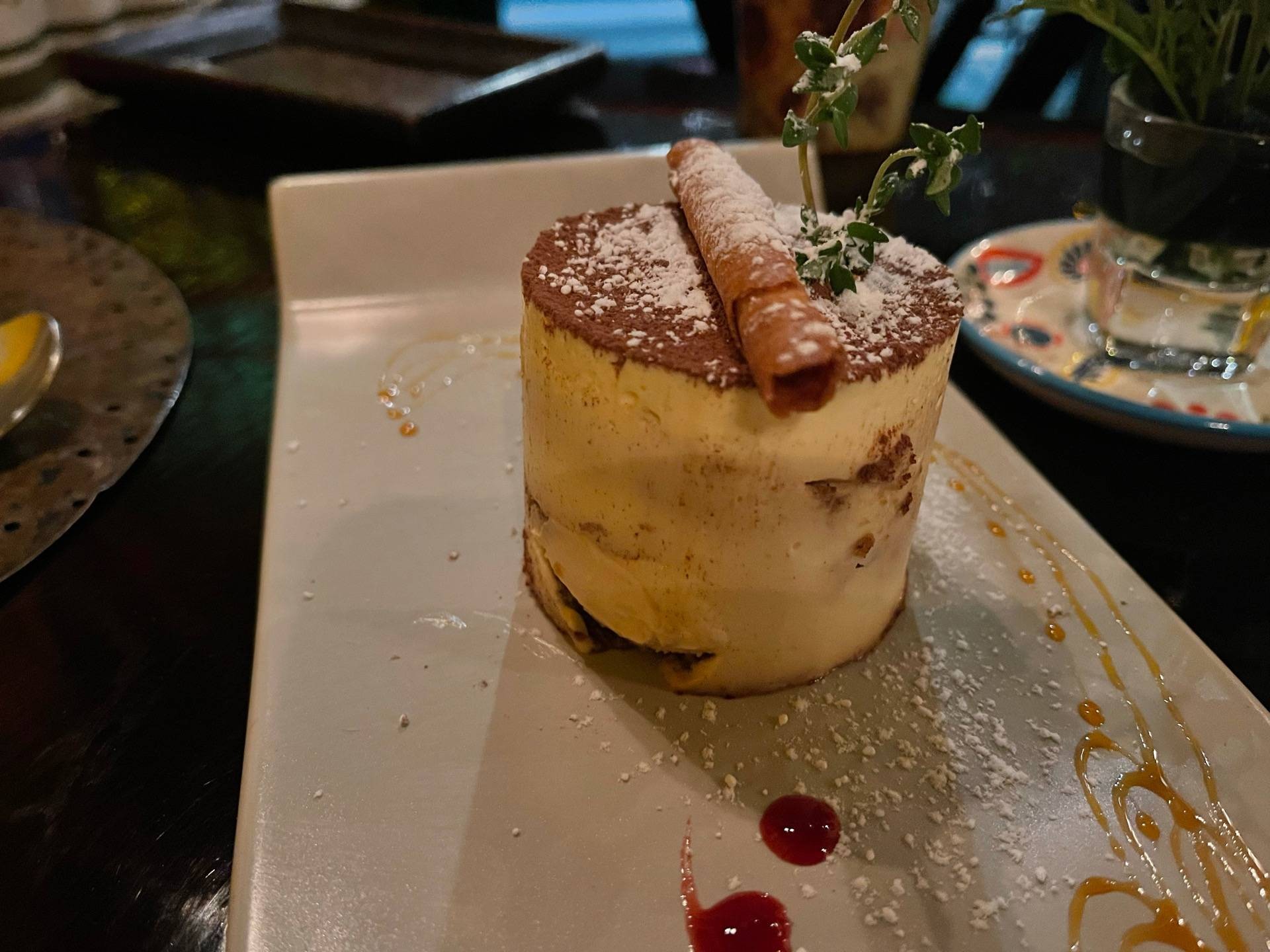 Tiramisú ร้าน La Gaetana