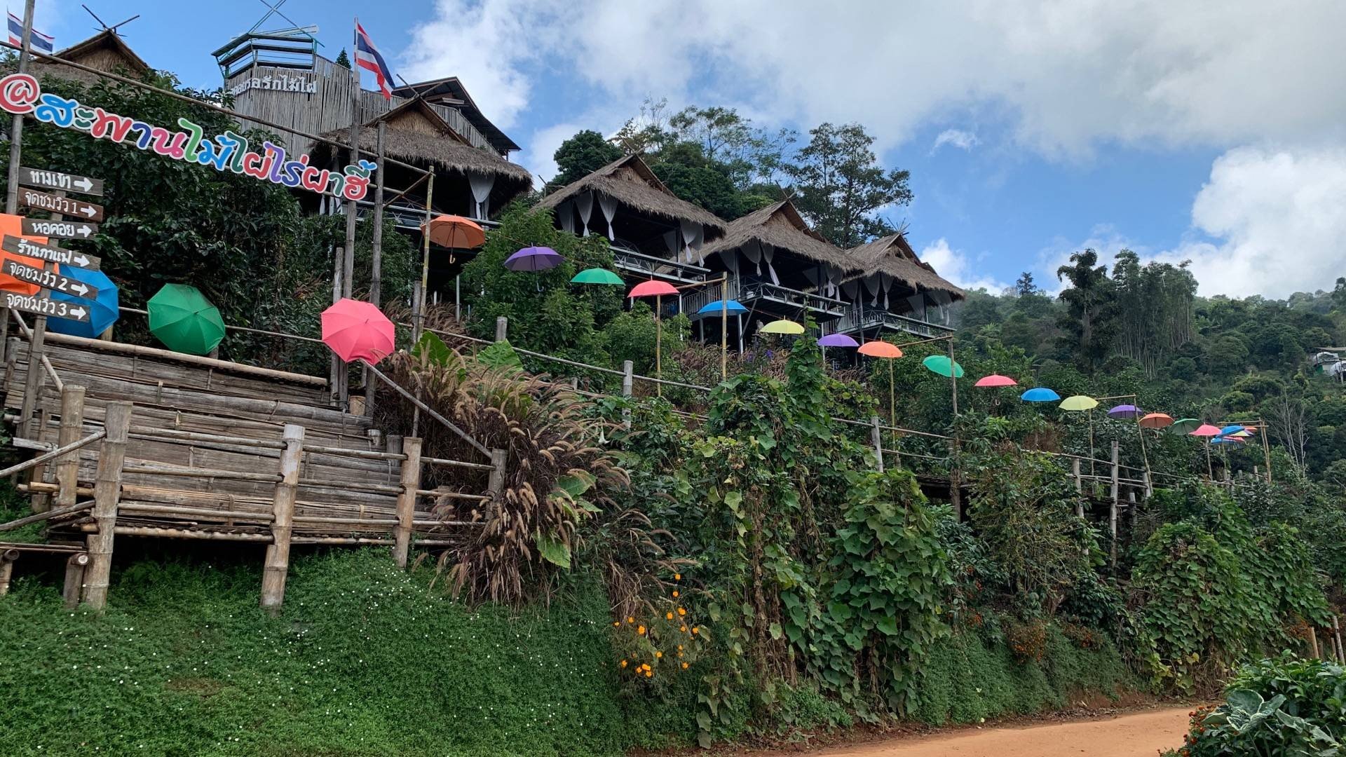 รูป Bamboo Walk ( สะพานไม้ไผ่ไร่ผาฮี้ )