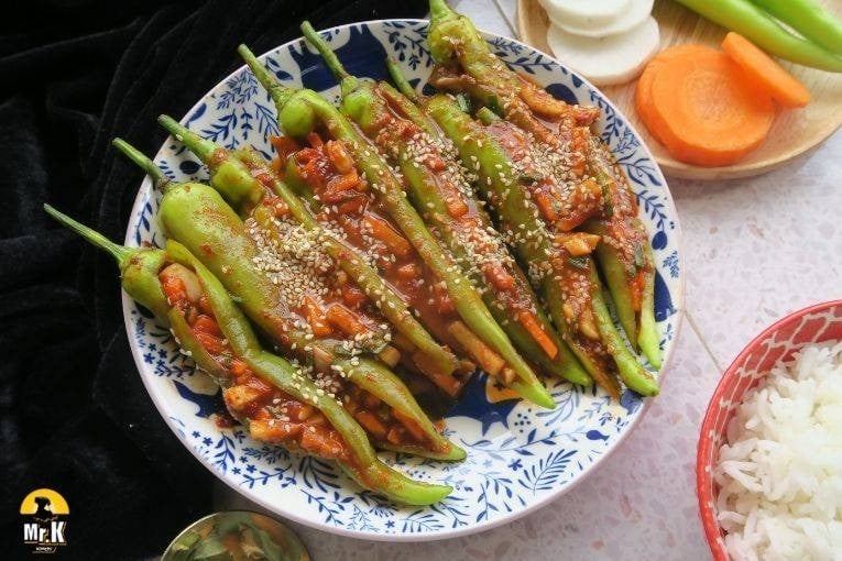 สูตร กิมจิพริกหยวก พร้อมวิธีทำโดย Mr.K Kimchi - Wongnai Cooking
