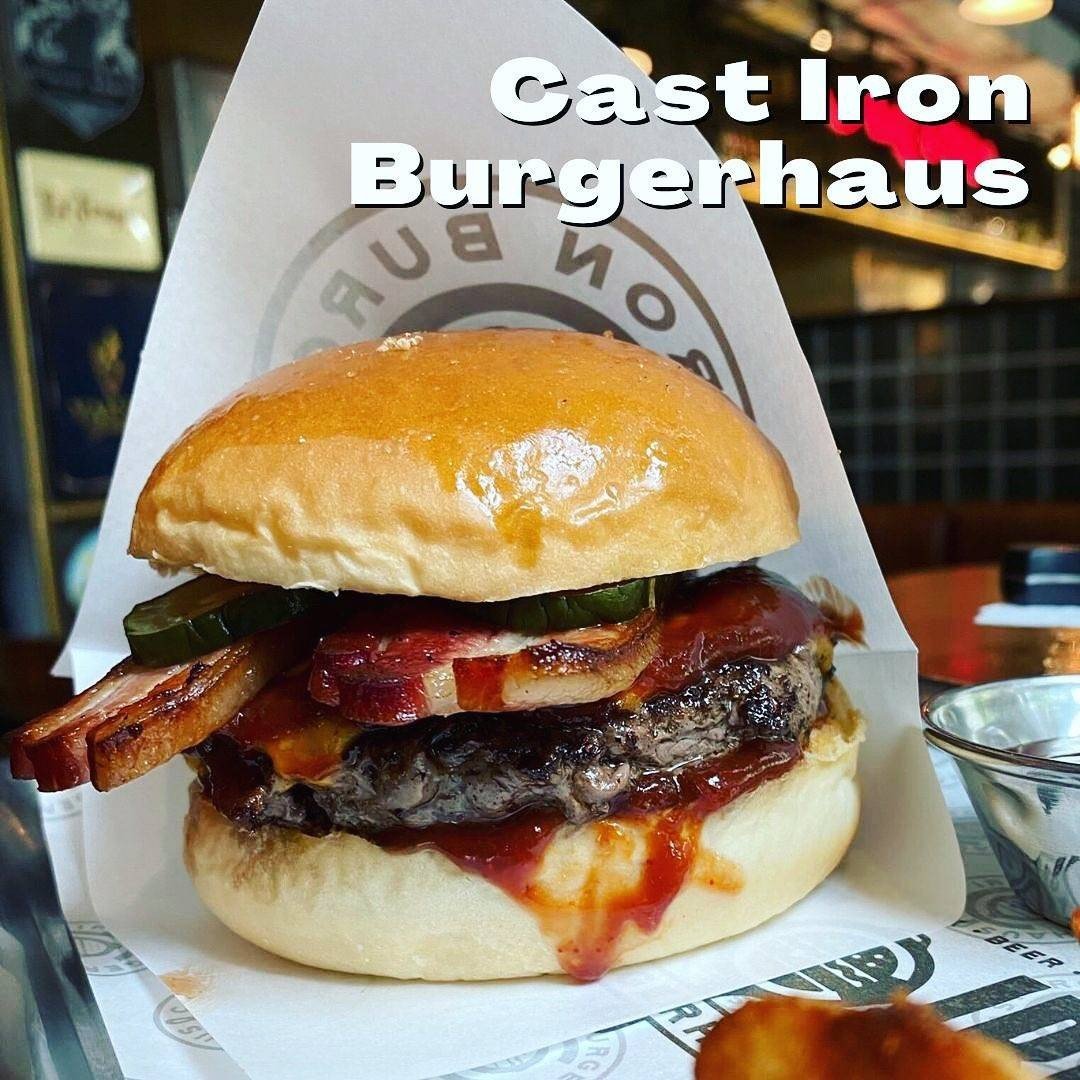 รีวิว Cast Iron Burgerhaus เบอร์เกอร์ซอยอารีย์ Cast Iron Burgerhaus