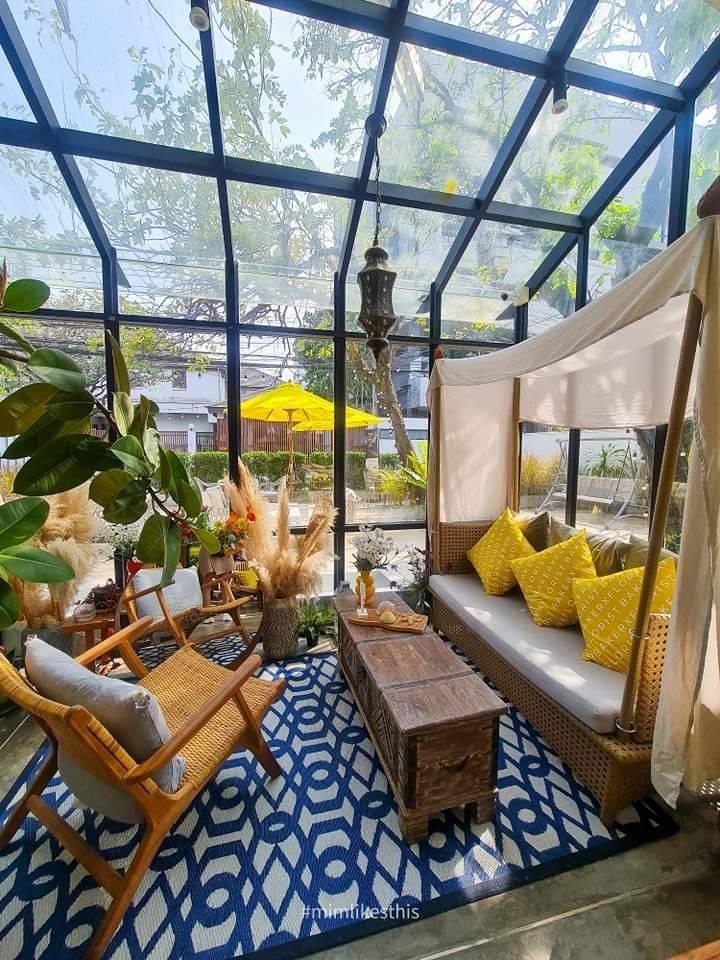 รีวิว BAKER X FLORIST พระราม 9 ซอย 41 คาเฟ่สีเหลืองน่ารัก Wongnai