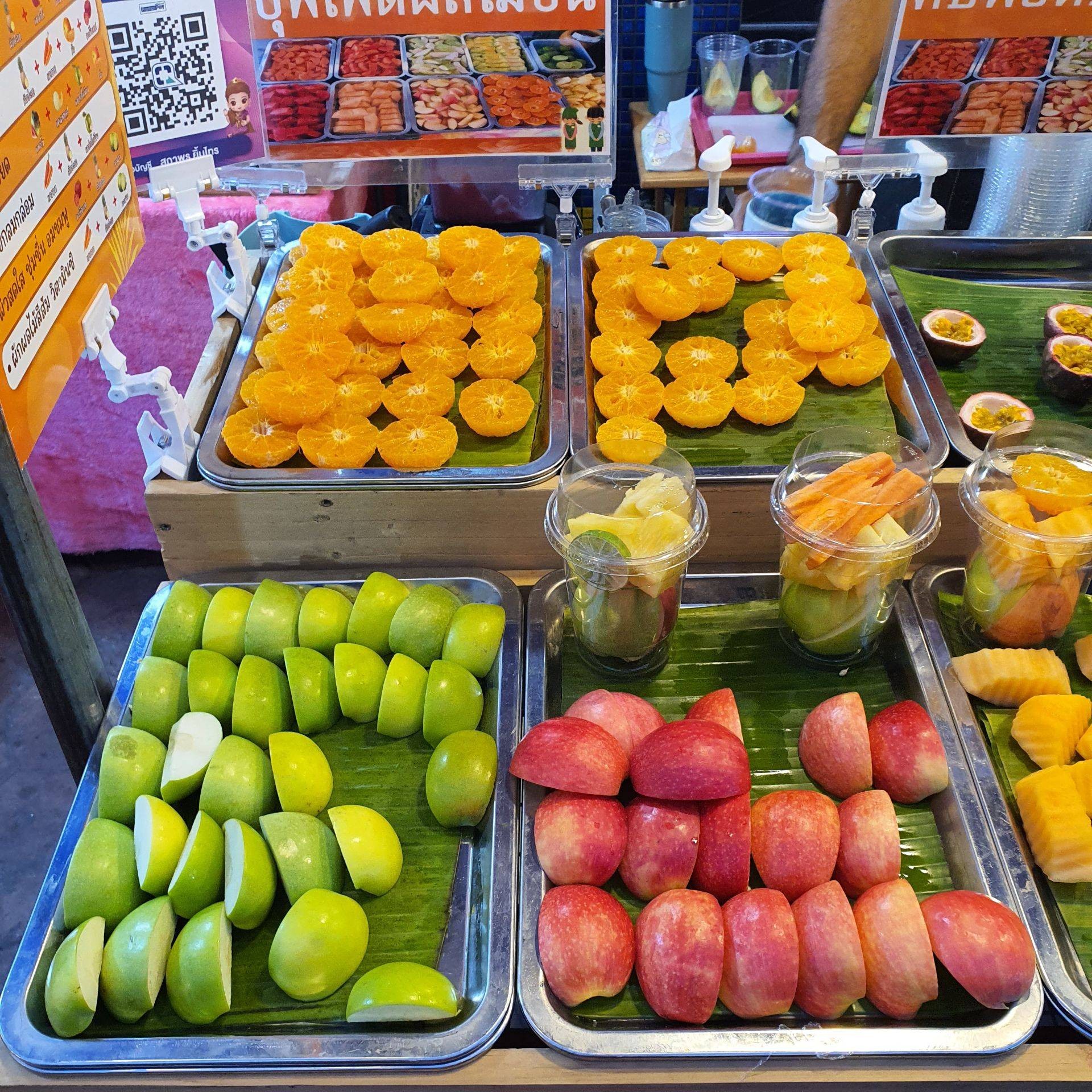 ร้าน Smoothie By Fruit Me ตลาดหน้าเมเจอร์ปากเกร็ด ตลาดหน้าเมเจอร์ปาก ...