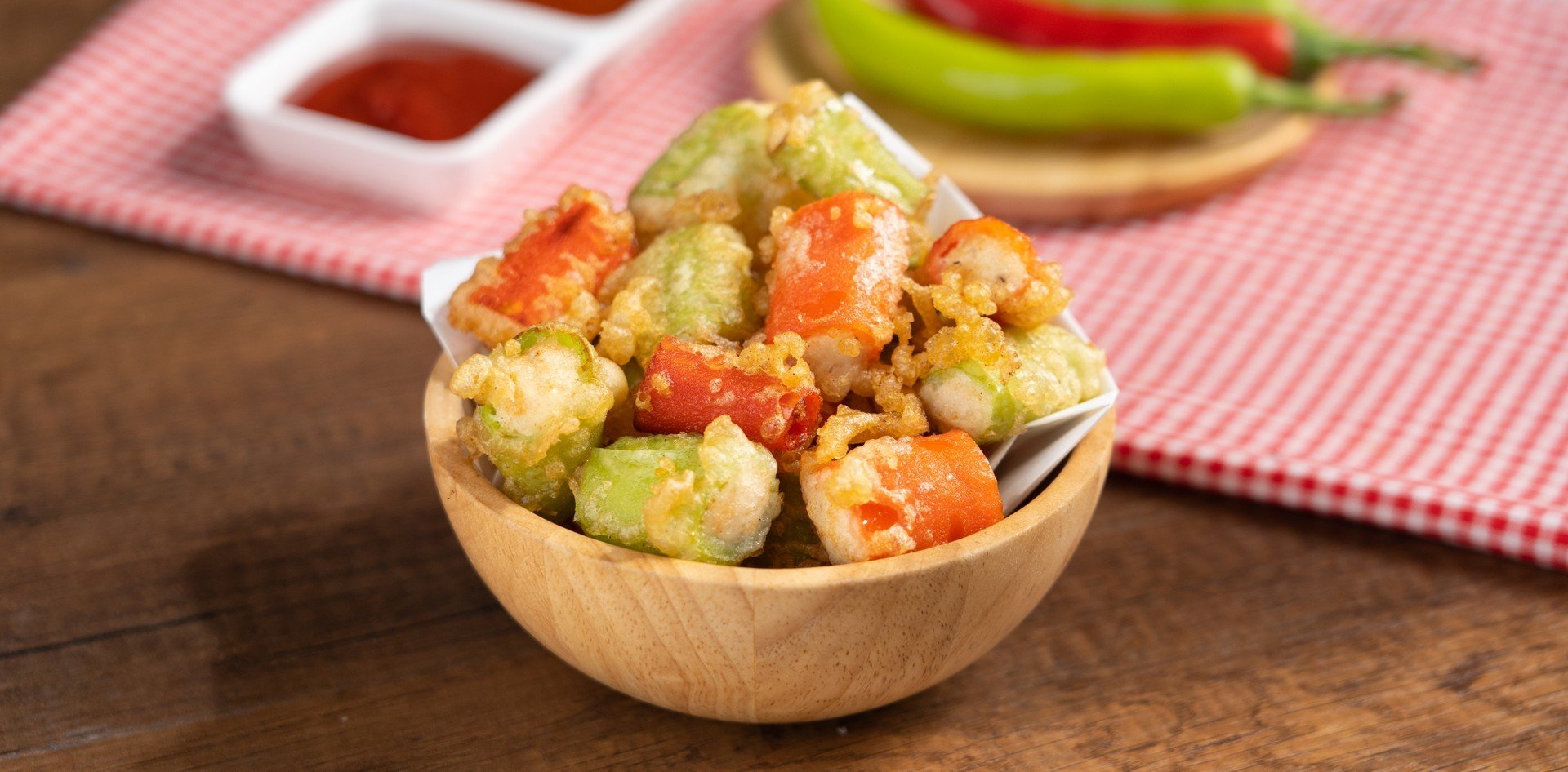 นักเก็ตพริกยัดไส้