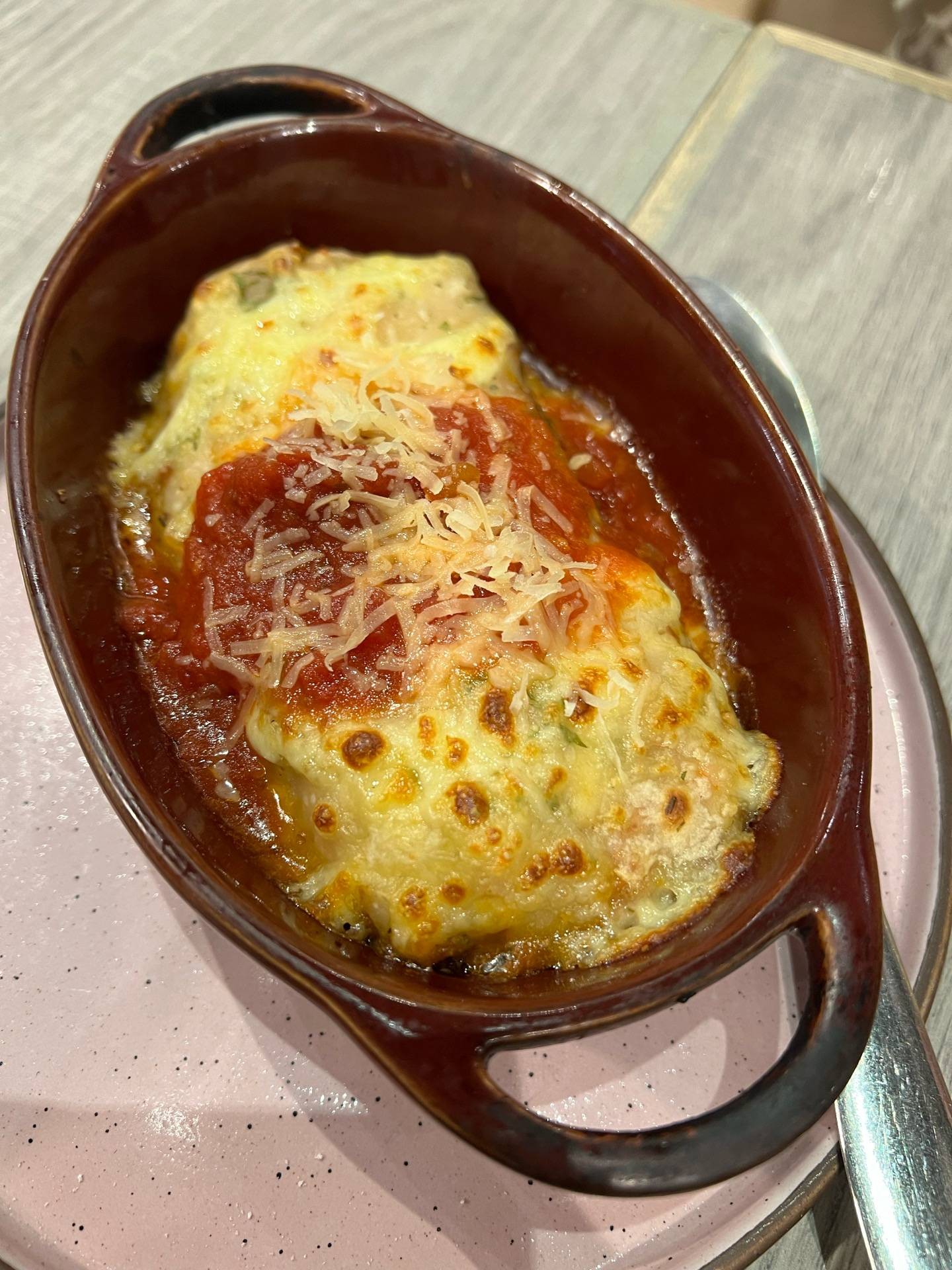 ลาซาลญ่าเนื้อ ร้าน Spaghetti Factory เซ็นทรัลเวิลด์